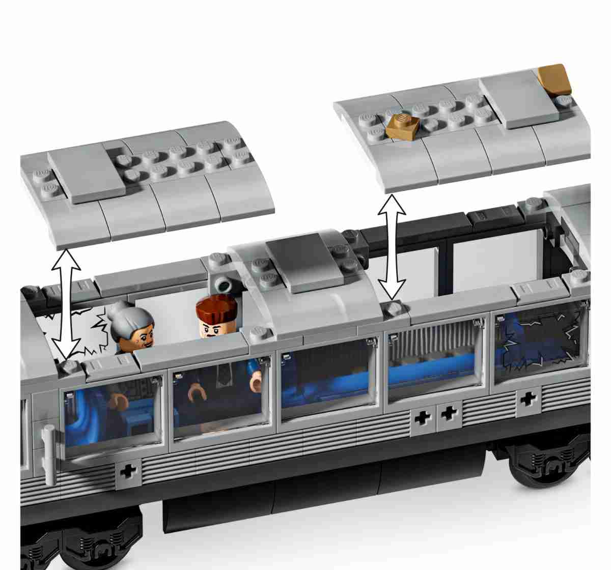 LEGO Marvel Spider-Man vs. Doc Ock Subway Train 76321 - Image 10