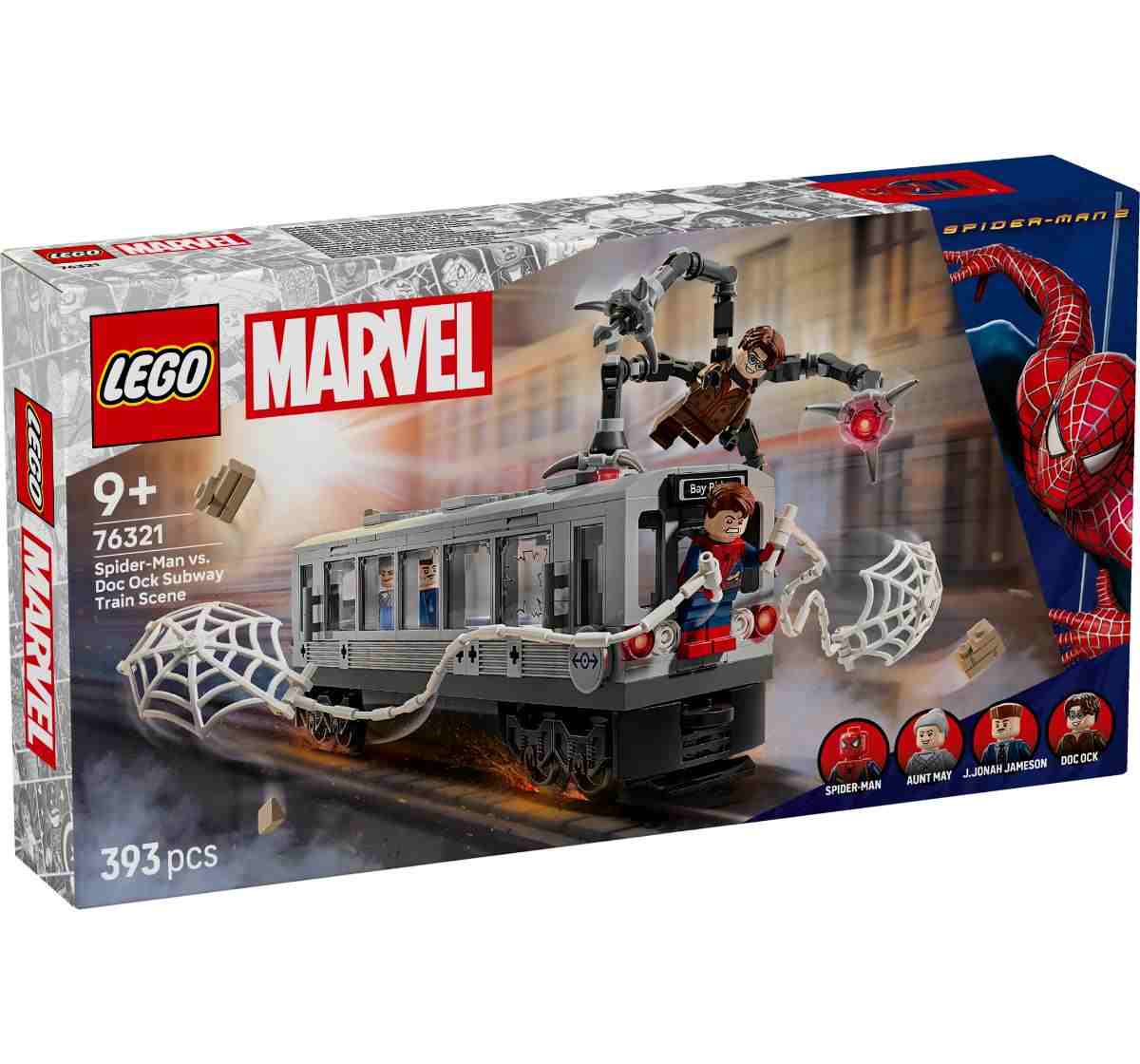 LEGO Marvel Spider-Man vs. Doc Ock Subway Train 76321 - Image 2