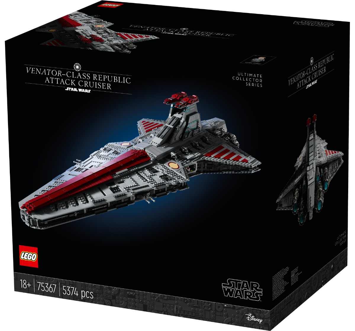 LEGO Star Wars Venator-Class Republic Attack Cruiser 75367