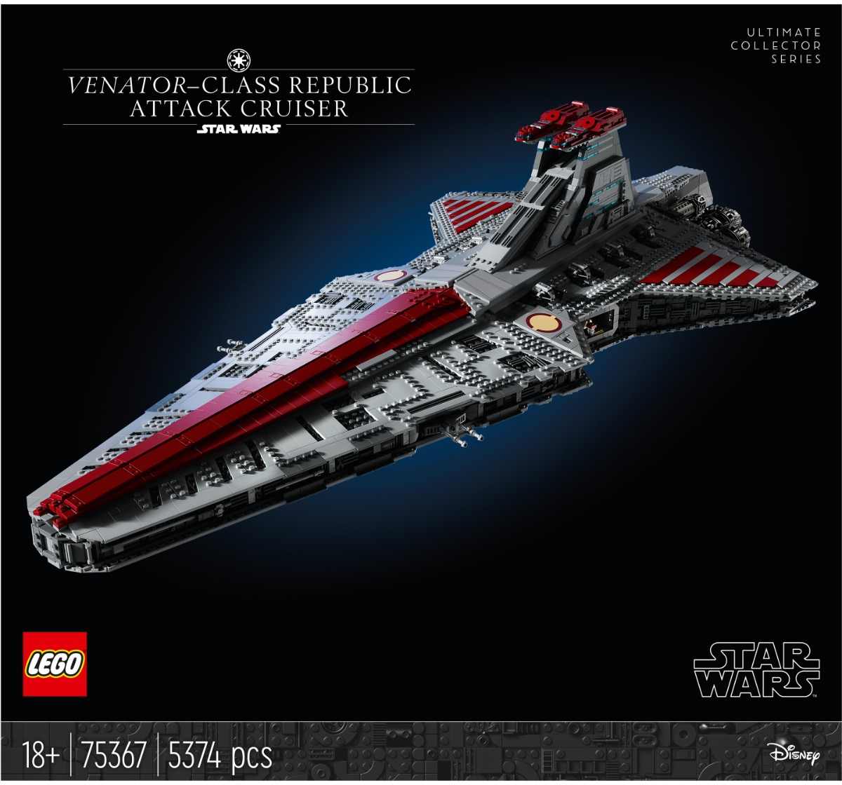 LEGO Star Wars Venator-Class Republic Attack Cruiser 75367