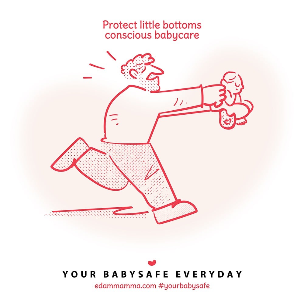 nappy-happy anti-rash balm with cocoa butter - 100 gms