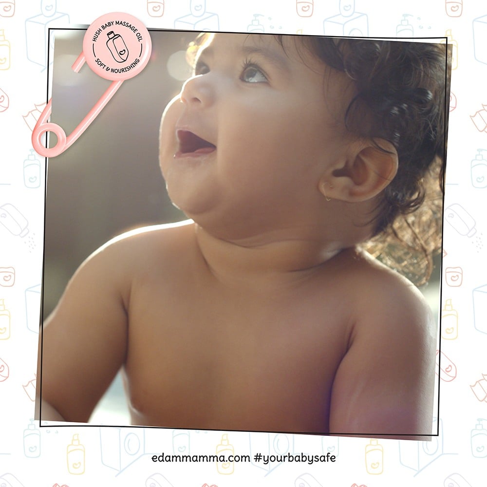 hush baby massage oil - 200 ml