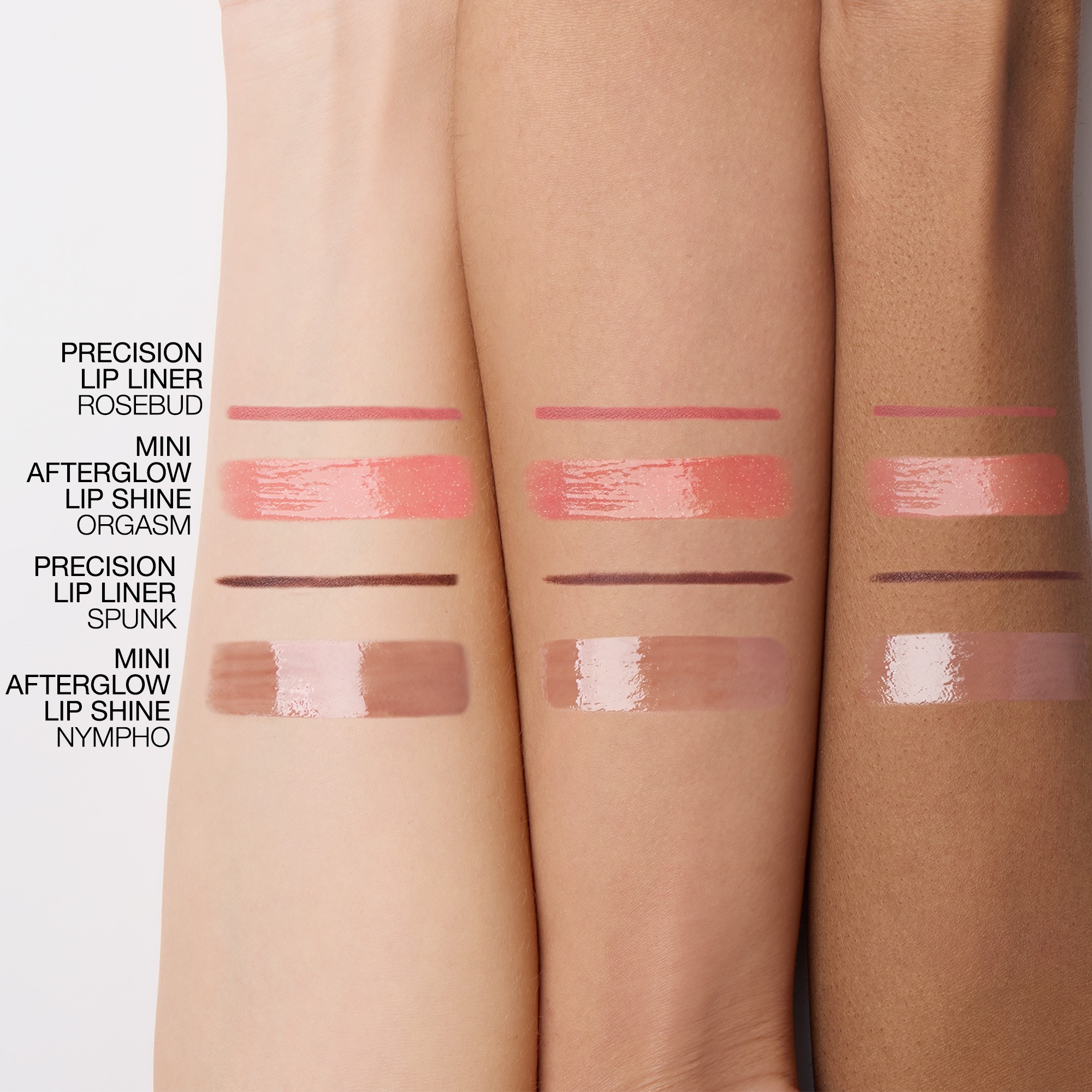 Line & Shine Lip Duo (Limited Edition) • Rosebud/Orgasm