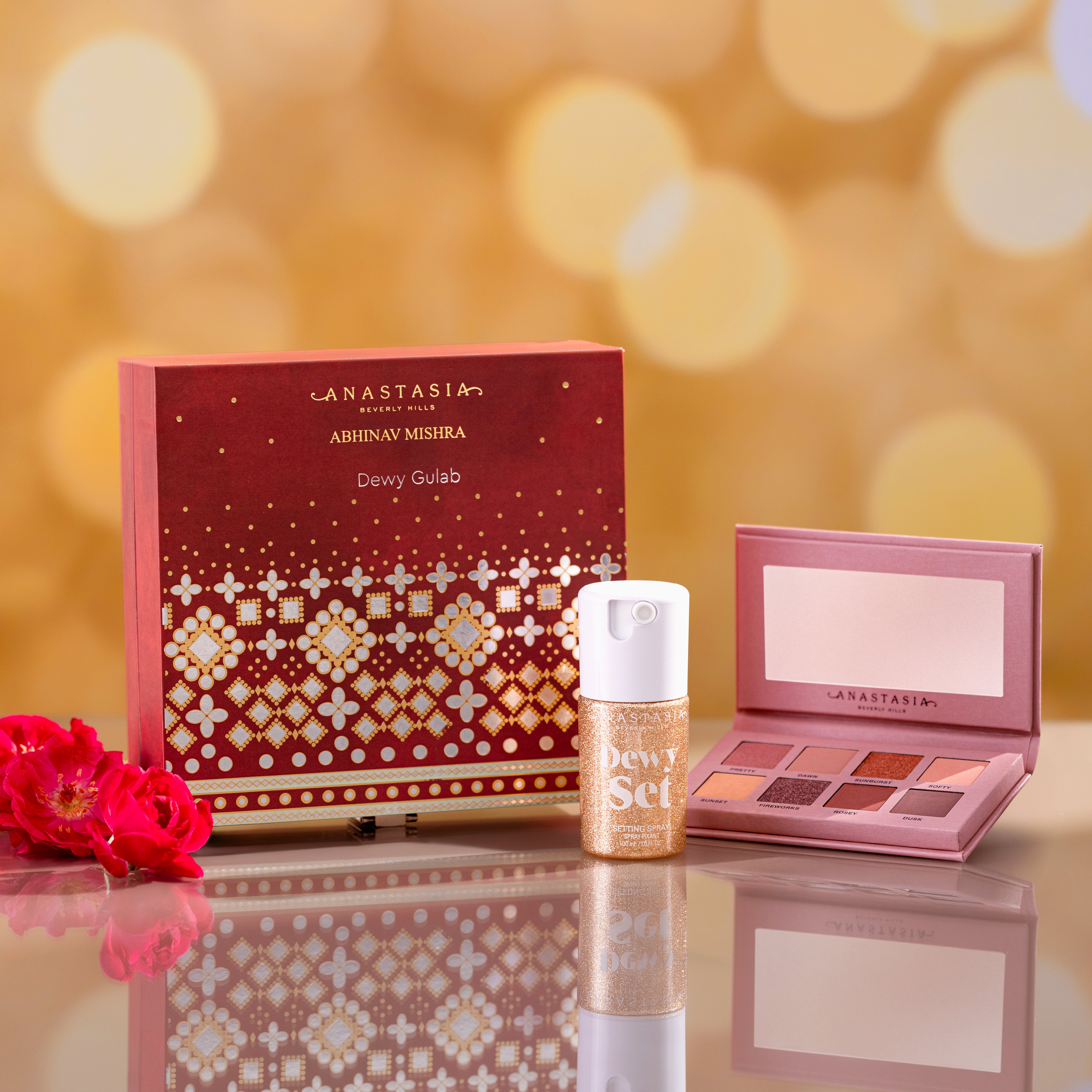 Dewy Gulab - Mini Dewy Set & Glam To Go Palette • 36.4ml
