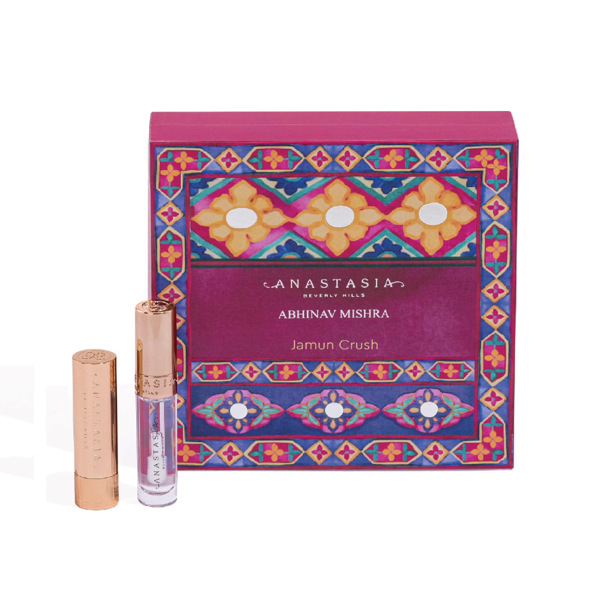 Jamun Crush Matte Lipstick - Blackberry & Lipgloss Crystal • 6.1g