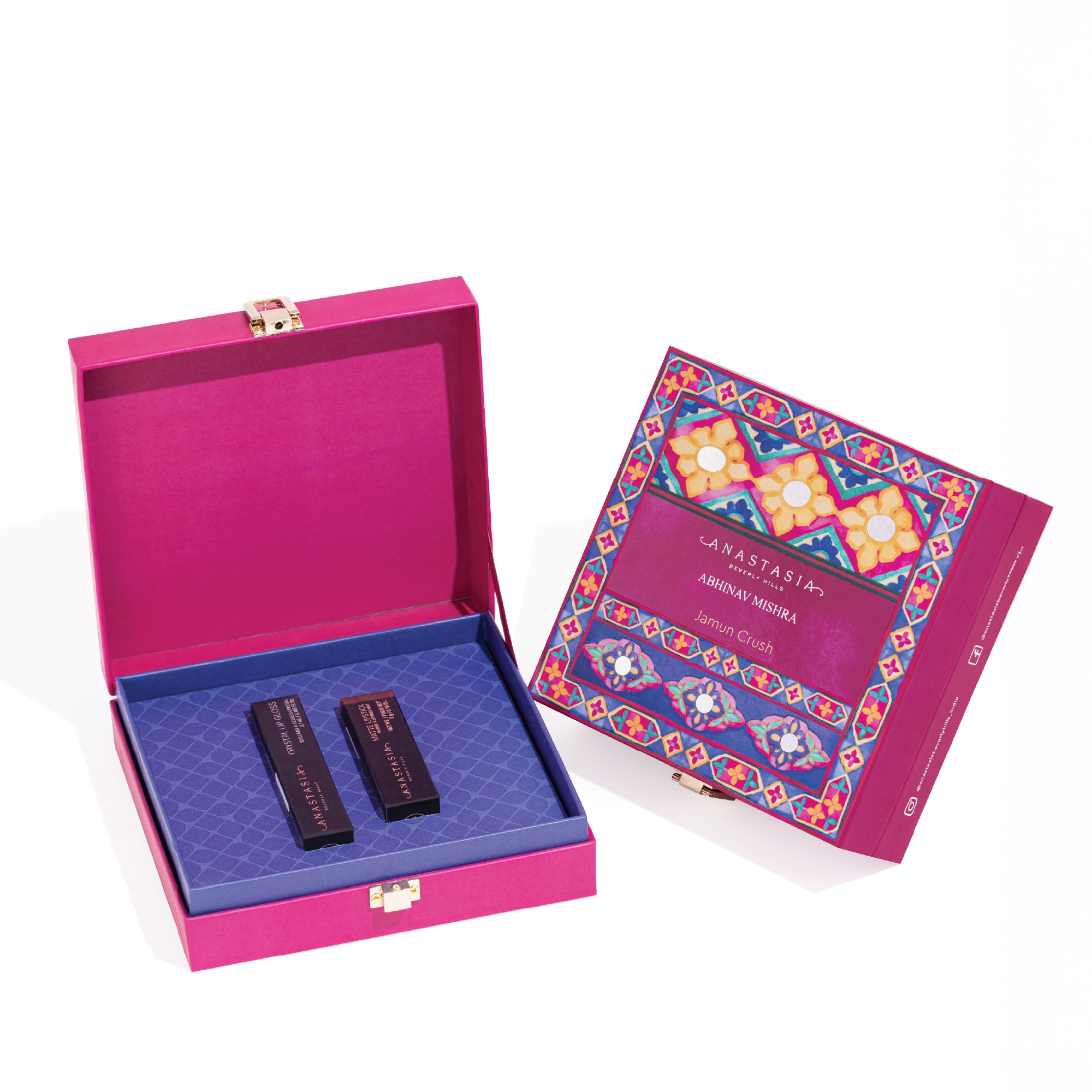 Jamun Crush Matte Lipstick - Blackberry & Lipgloss Crystal • 6.1g