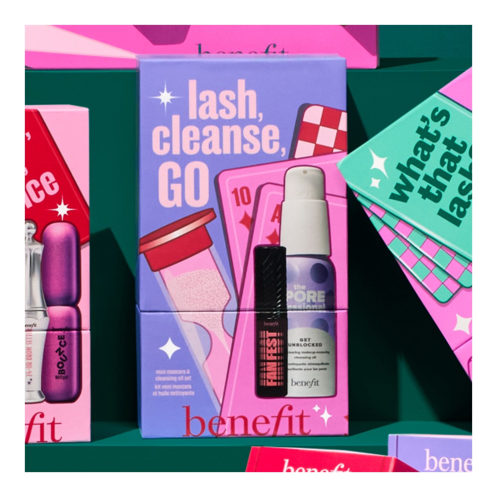 Lash, Cleanse, Go Mini Mascara & Cleansing Oil Set (Holiday Limited Edition)