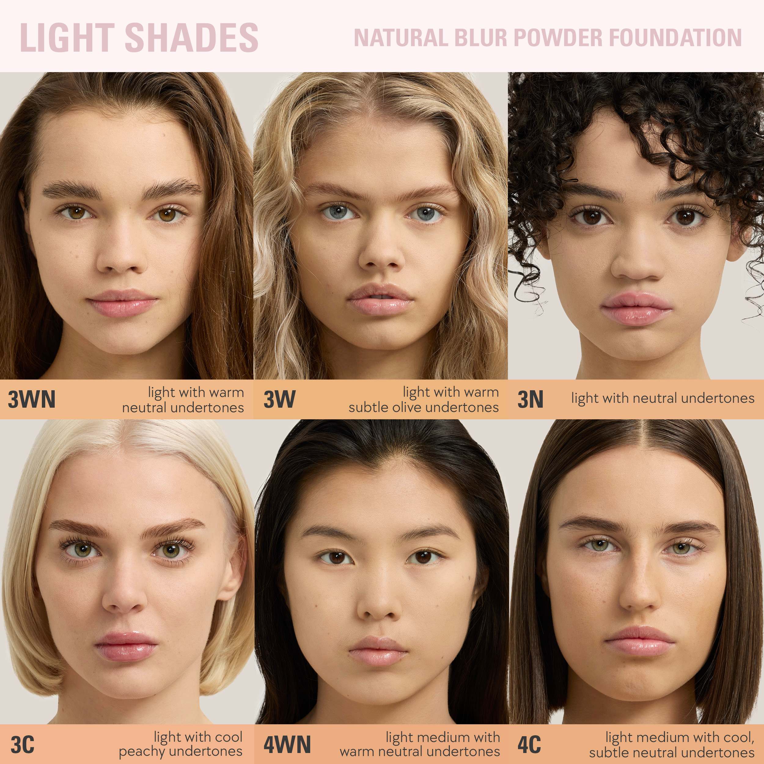 Natural Blur Powder Foundation • 3N
