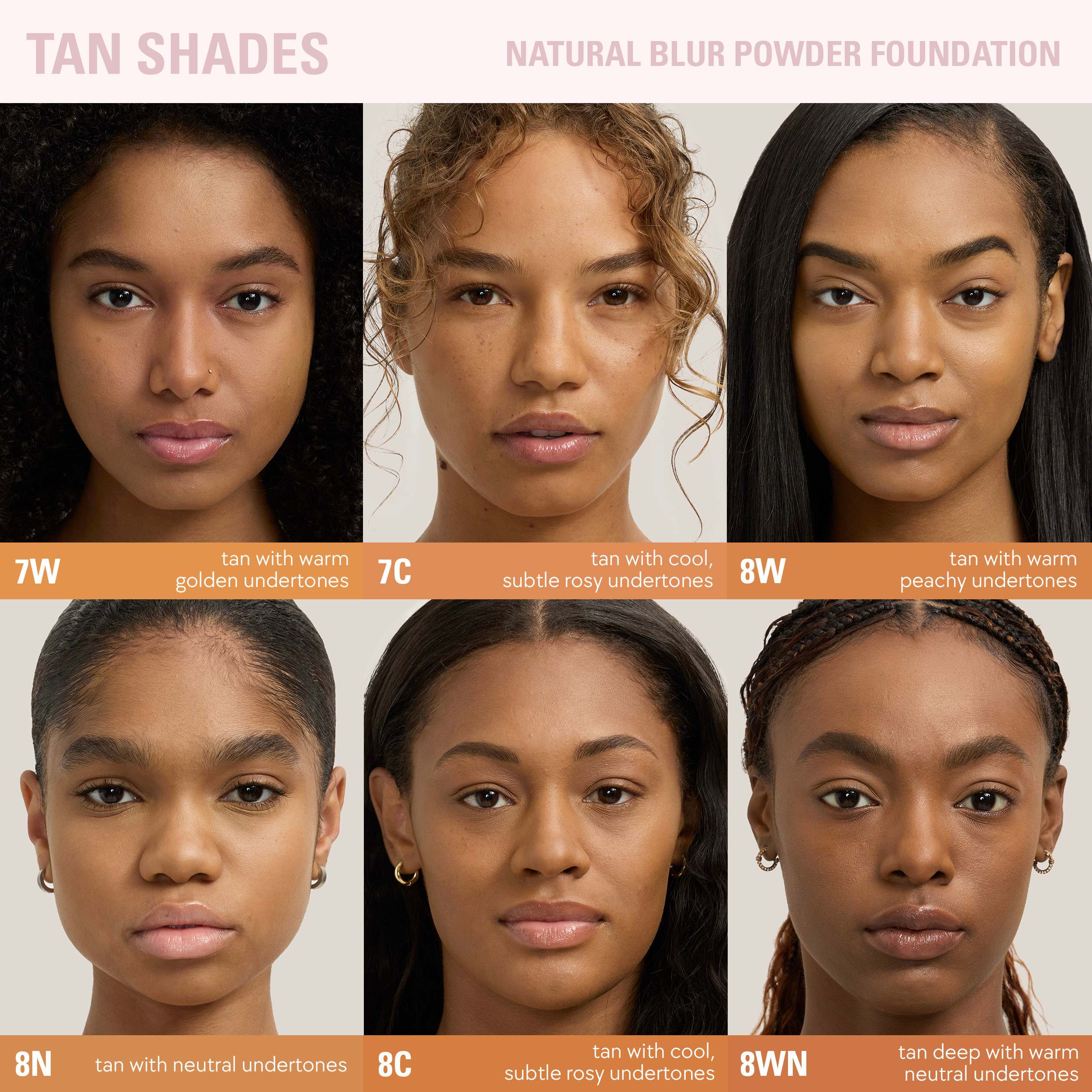 Natural Blur Powder Foundation • 8C