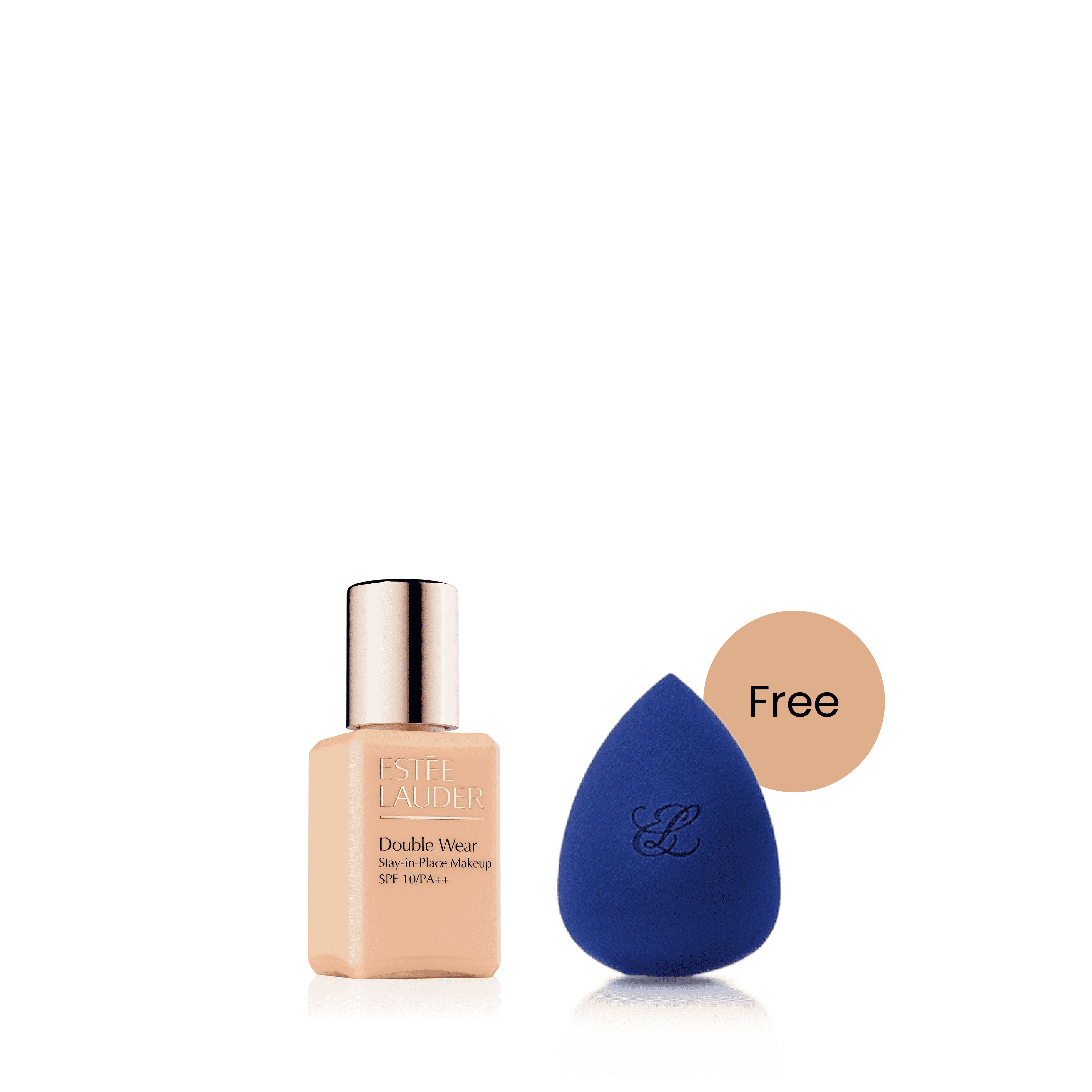 Mini Double Wear Travel Size Stay-in-Place Longwear Matte Foundation SPF 10 • 1W2 Sand