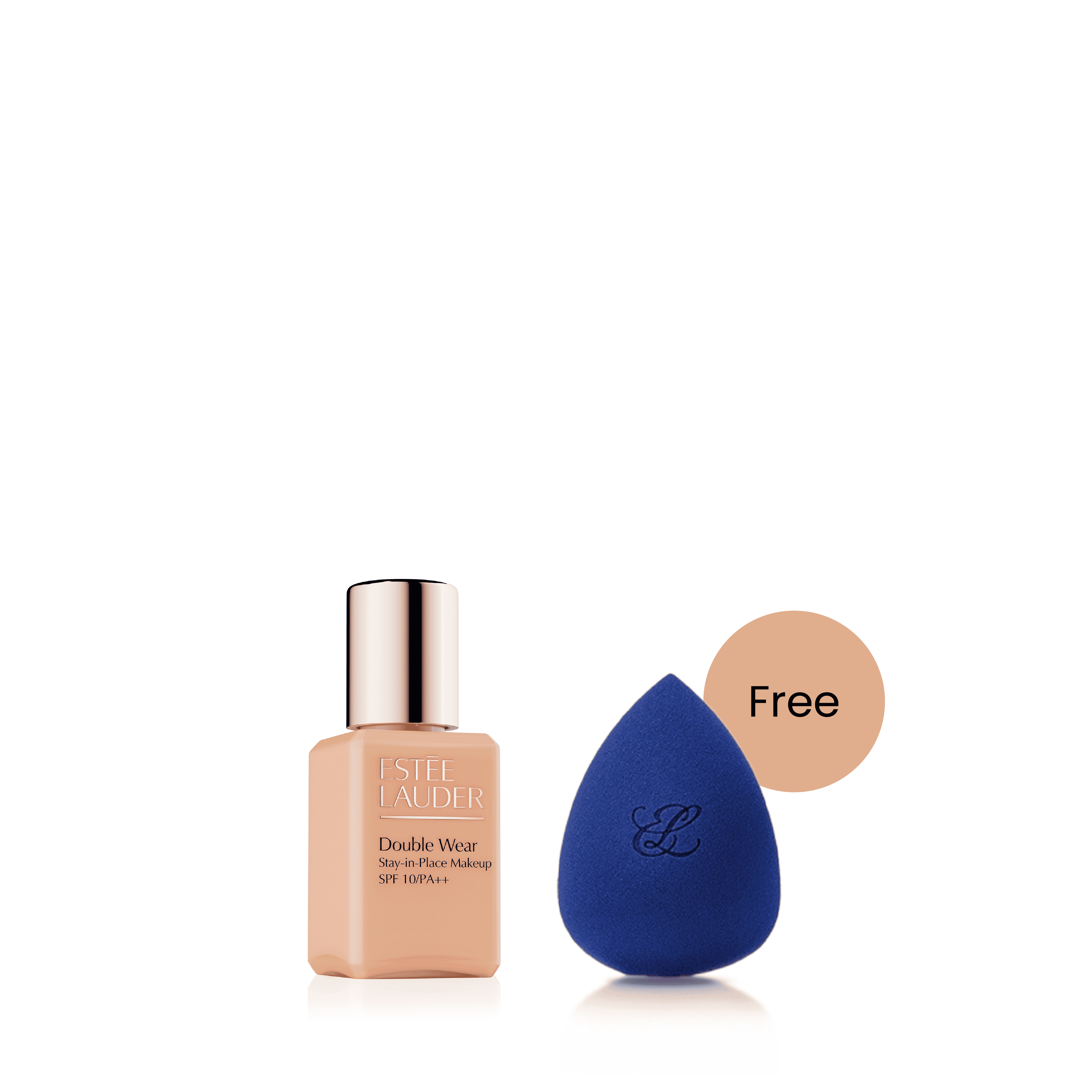 Mini Double Wear Travel Size Stay-in-Place Longwear Matte Foundation SPF 10 • 2W1 Dawn