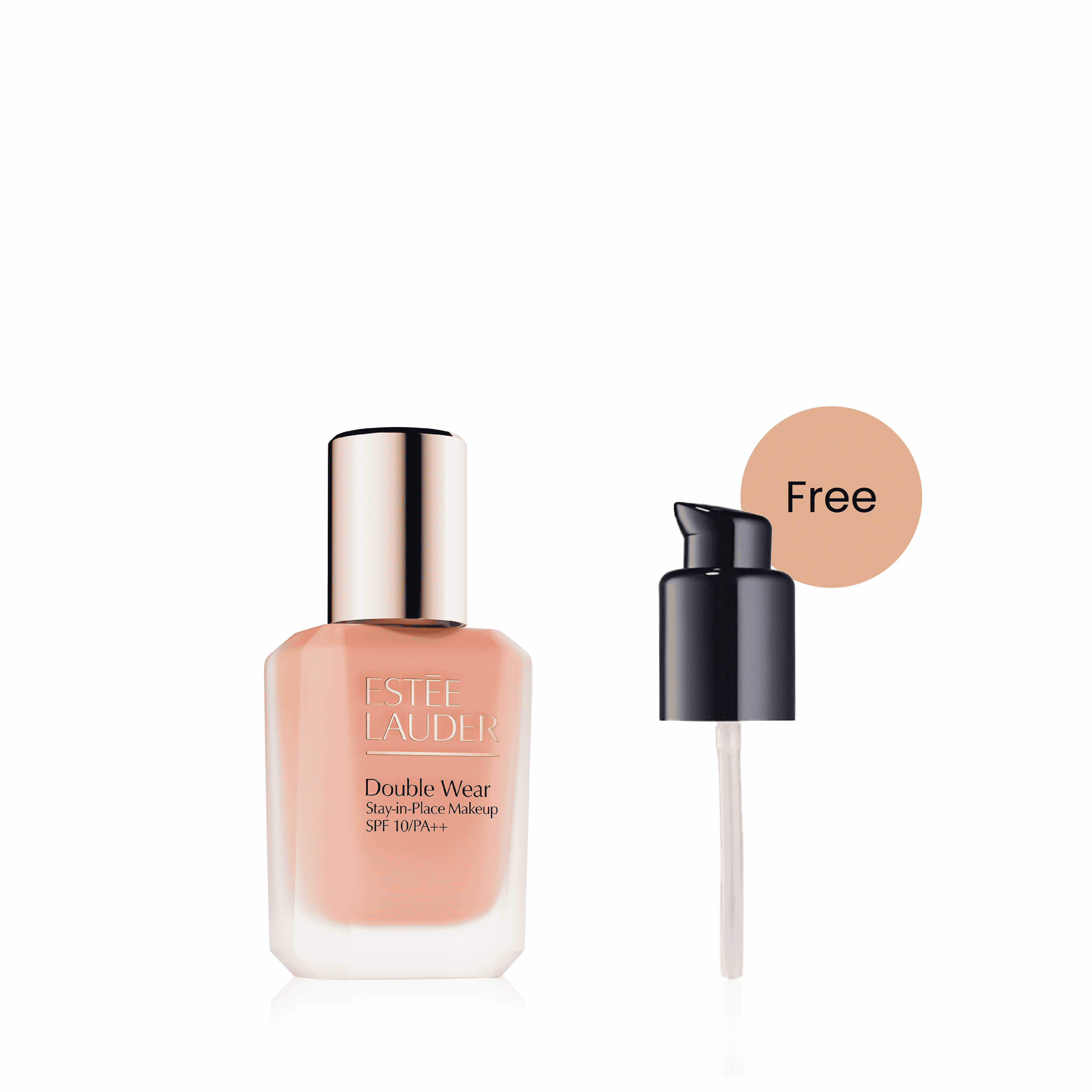 Double Wear Travel Size Stay-in-Place Longwear Matte Foundation SPF 10 • 3C2 Pebble
