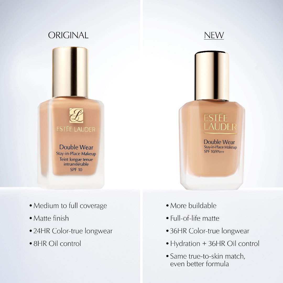Double Wear Travel Size Stay-in-Place Longwear Matte Foundation SPF 10 • 3N1 Ivory Beige