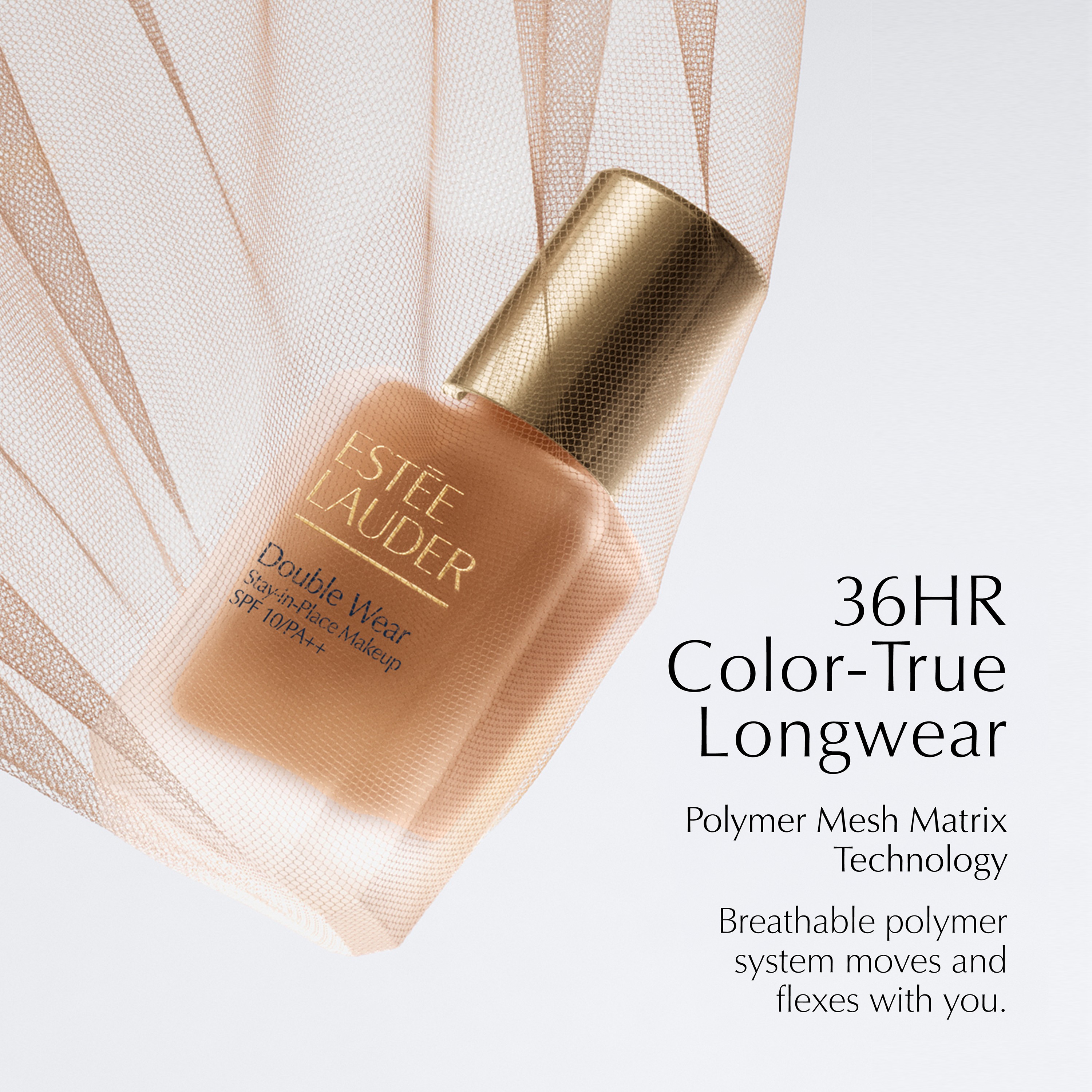 Double Wear Travel Size Stay-in-Place Longwear Matte Foundation SPF 10 • 1N1 Ivory Nude