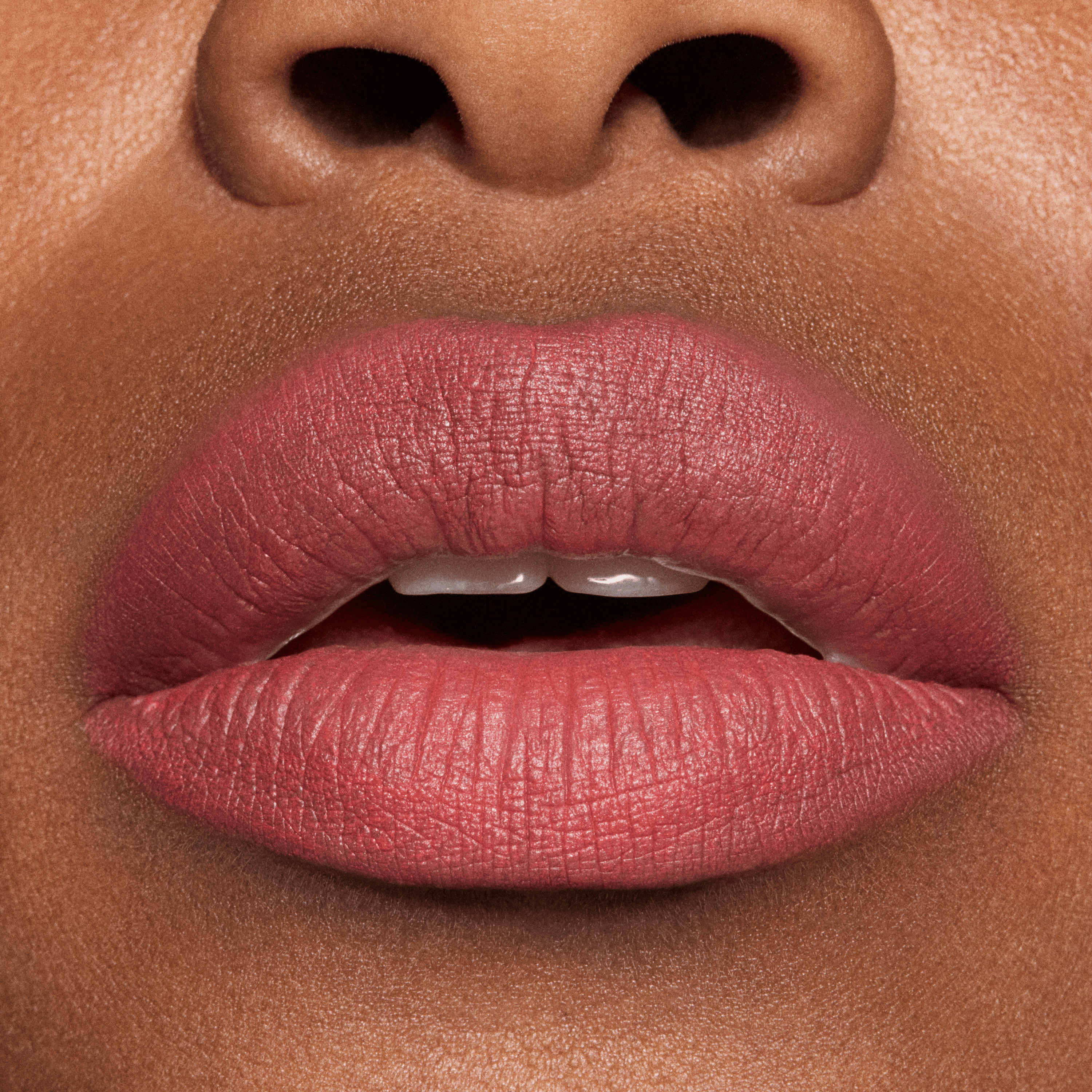 Powder Kiss Hazy Matte Lipstick • Brick Through