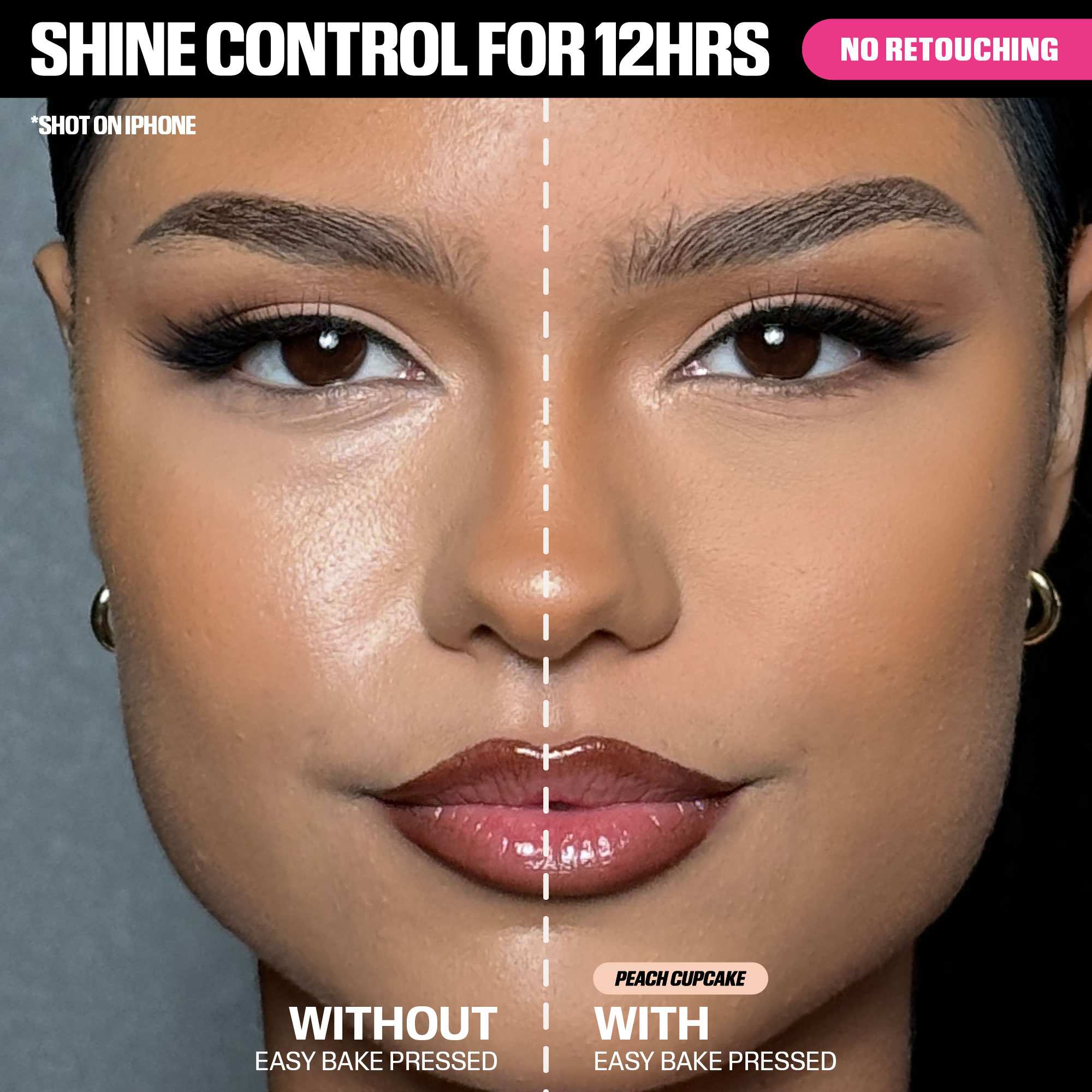 Easy Bake Airbrush Matte Pressed Setting Powder • Pound Cake