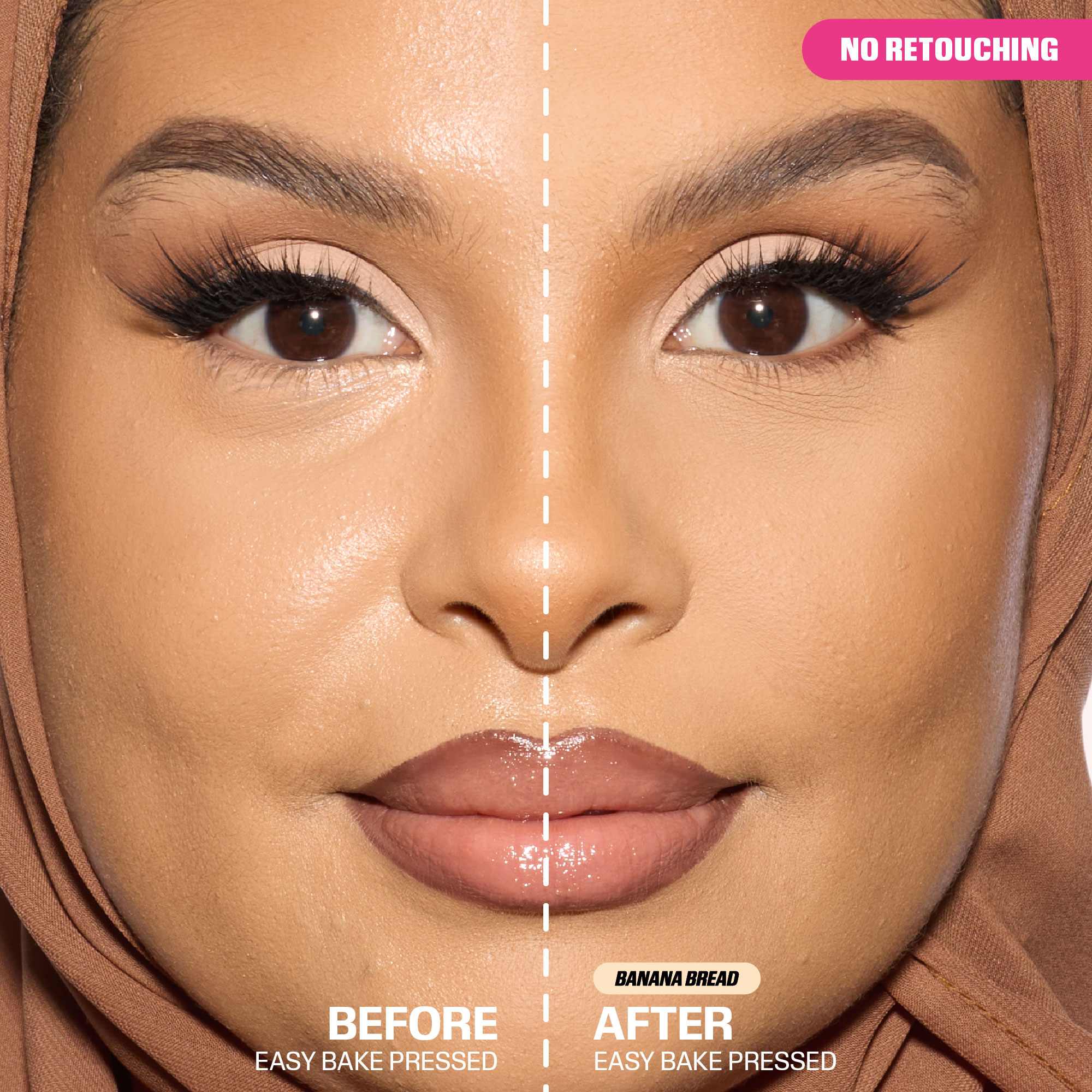 Easy Bake Airbrush Matte Pressed Setting Powder • Banana Bread