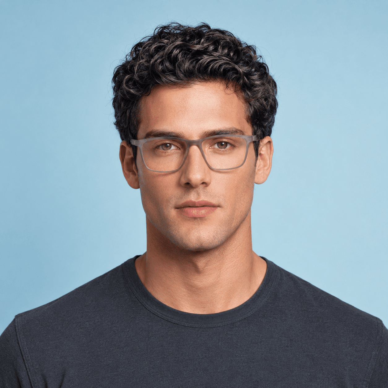 Grey Wayfarer Frames for Men