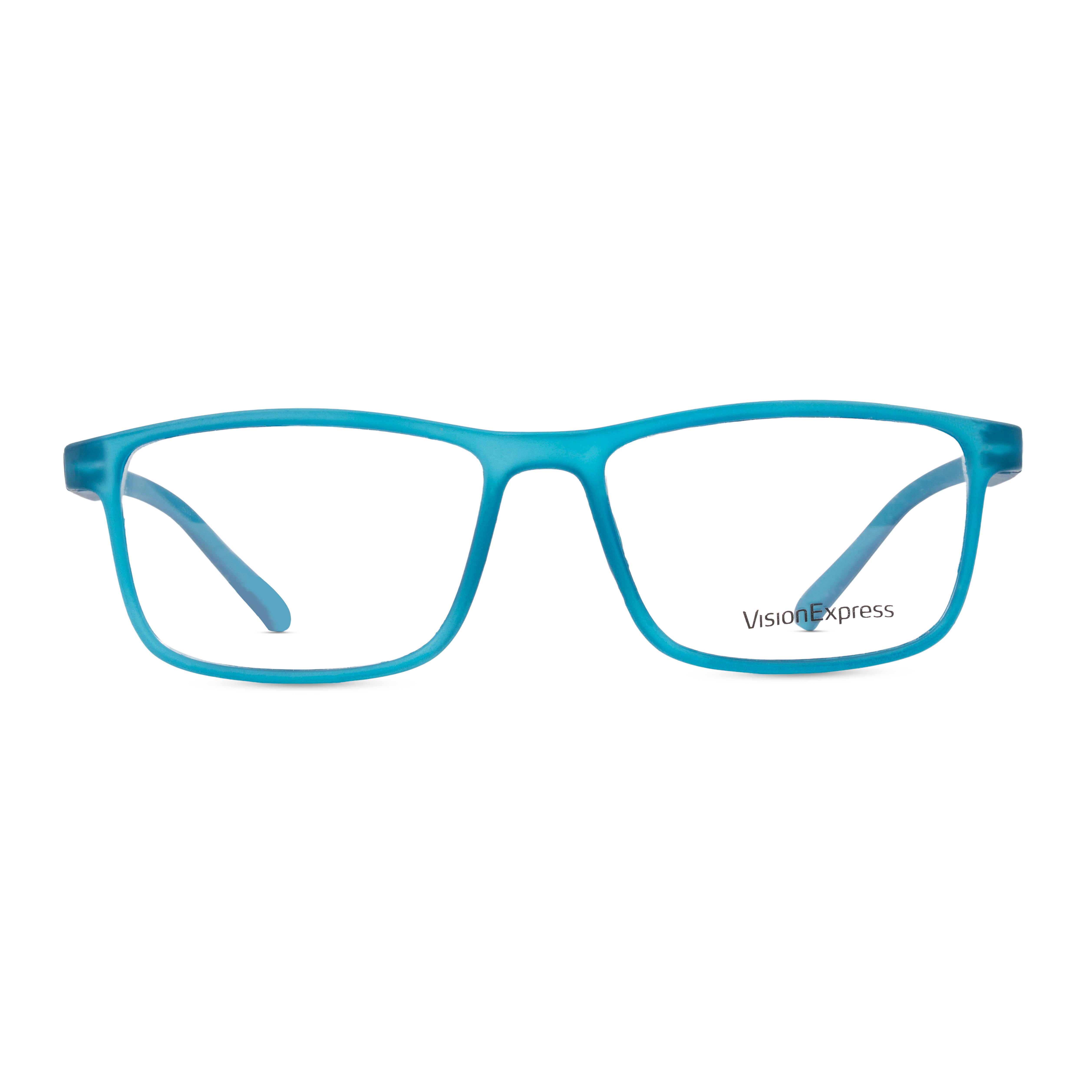 Teal Square Frames for Men