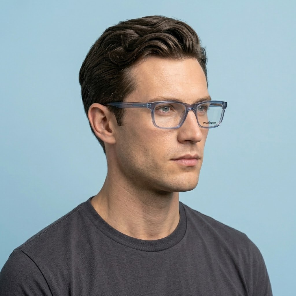 Blue Rectangle Frames for Unisex