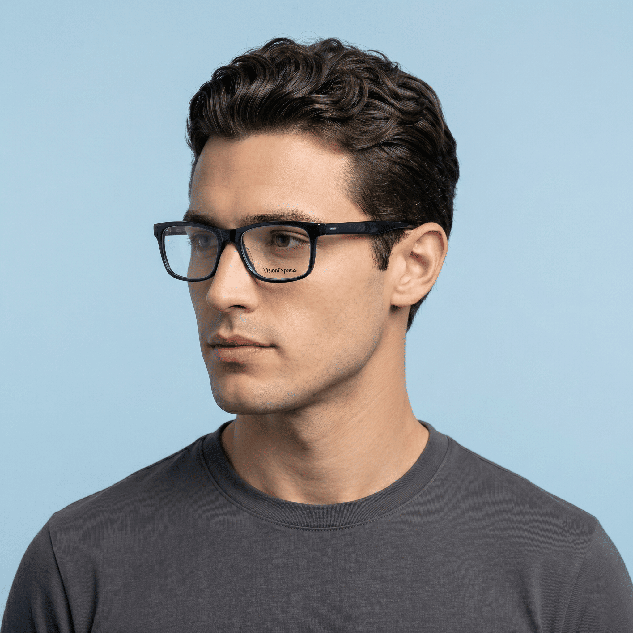 Blue Square Frames for Unisex