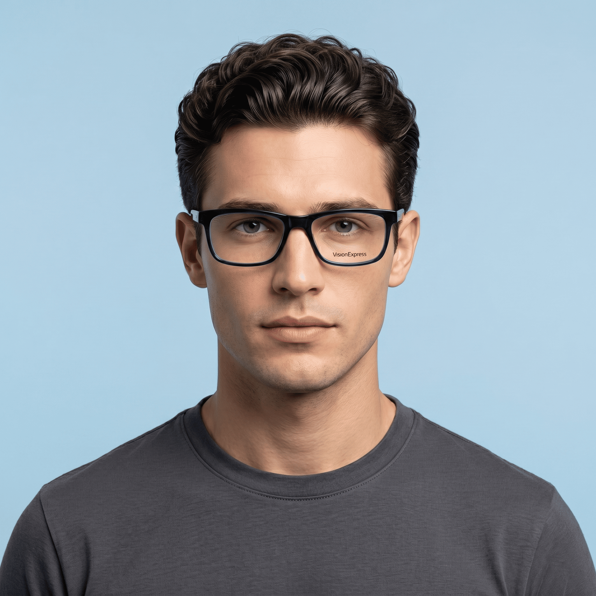 Blue Square Frames for Unisex