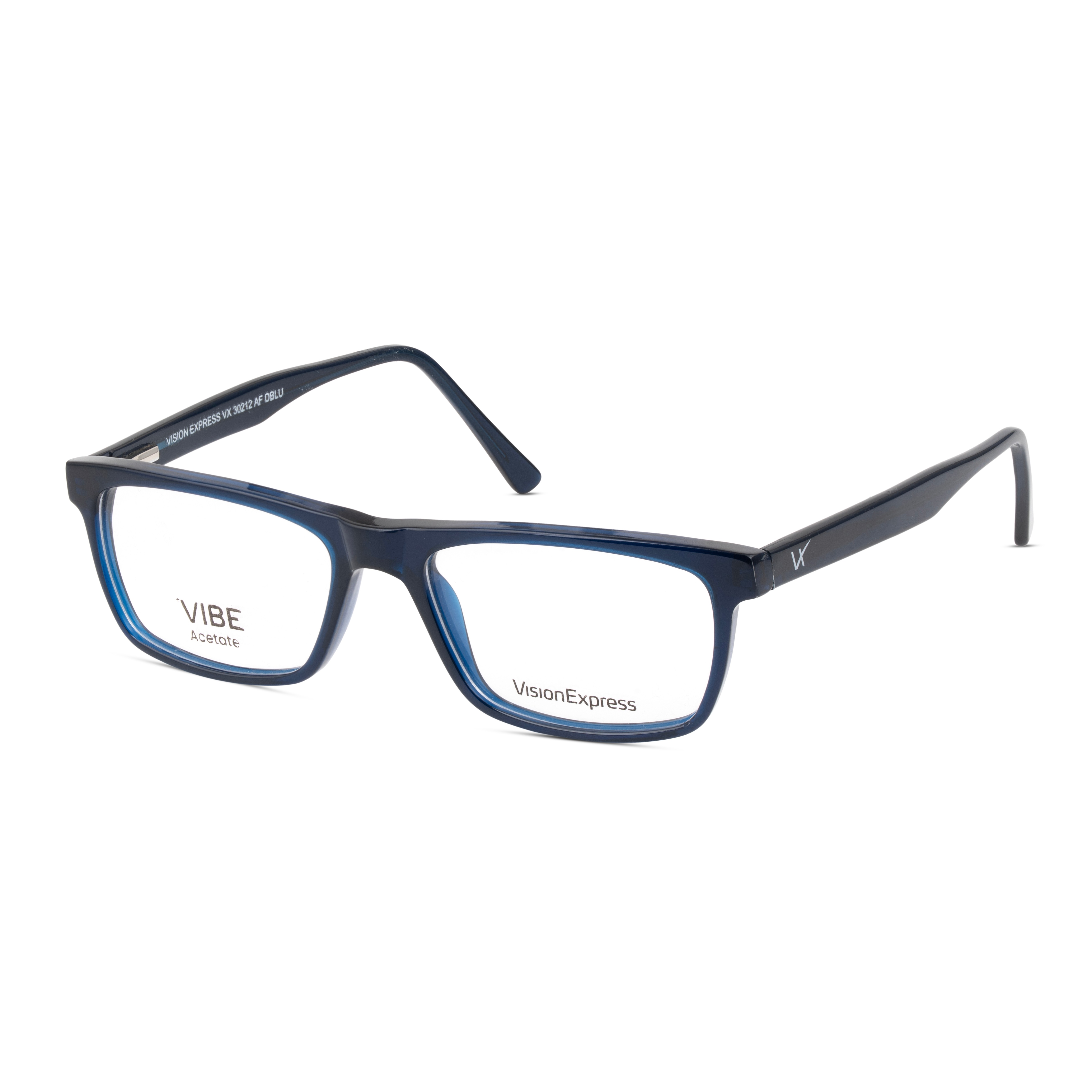 Blue Square Frames for Unisex