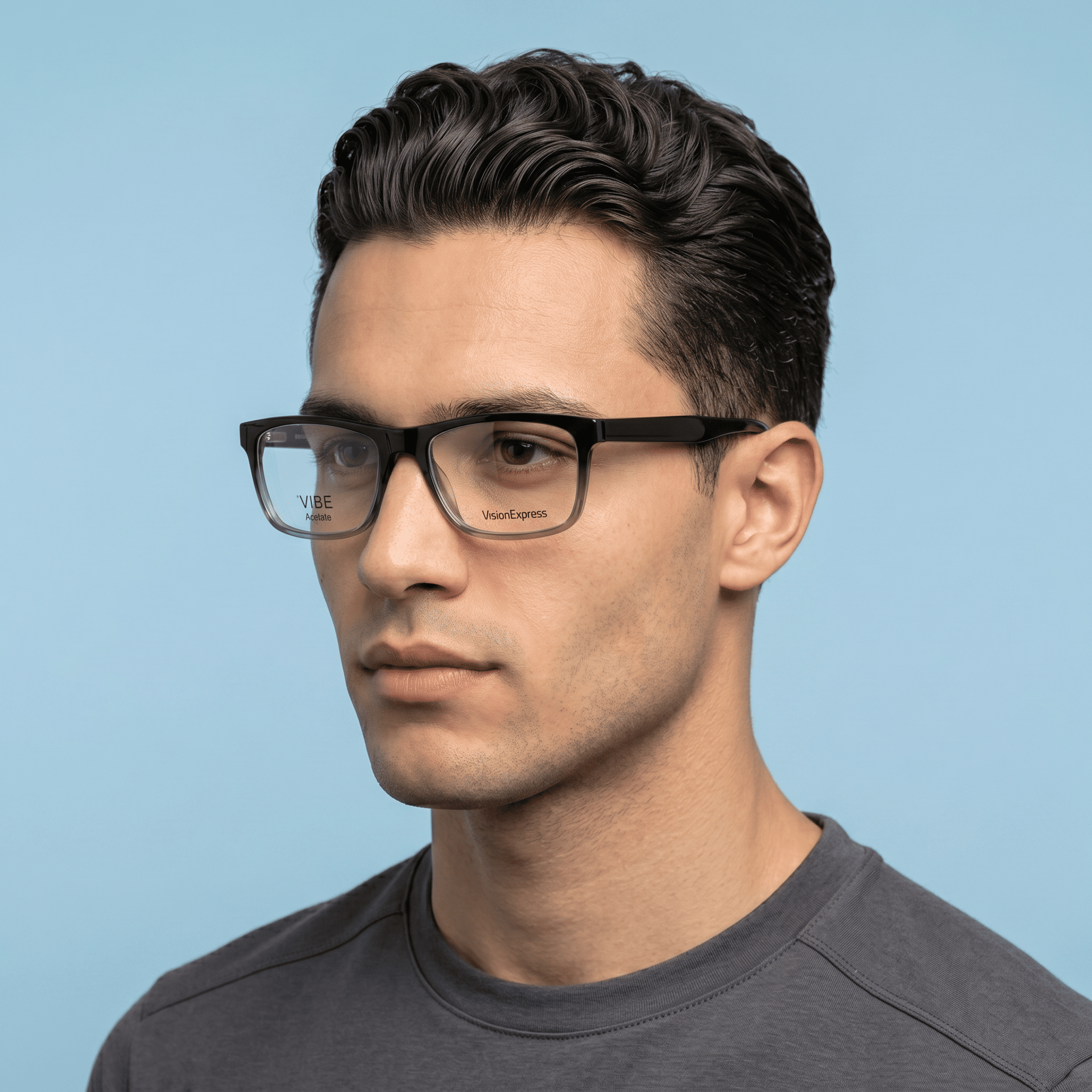 Black Rectangle Frames for Unisex