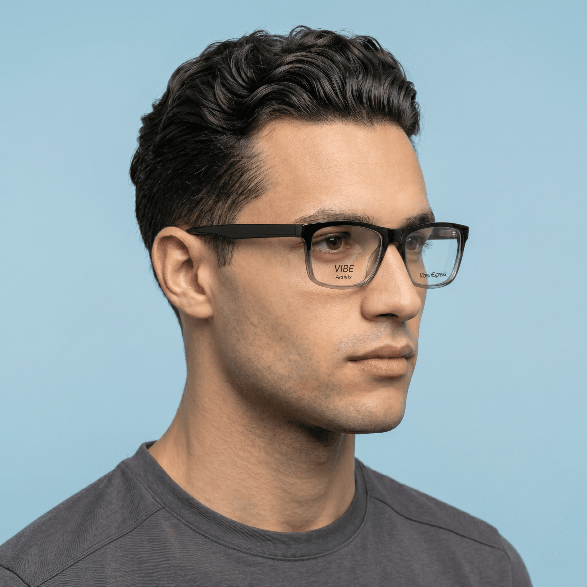 Black Rectangle Frames for Unisex