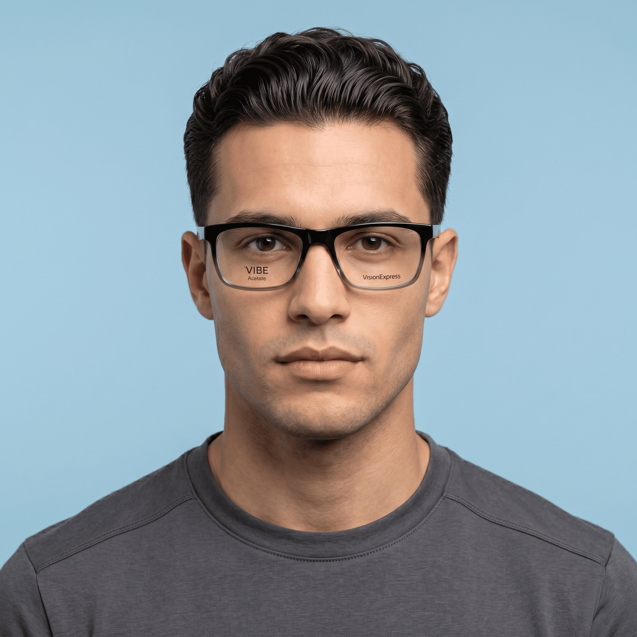 Black Rectangle Frames for Unisex
