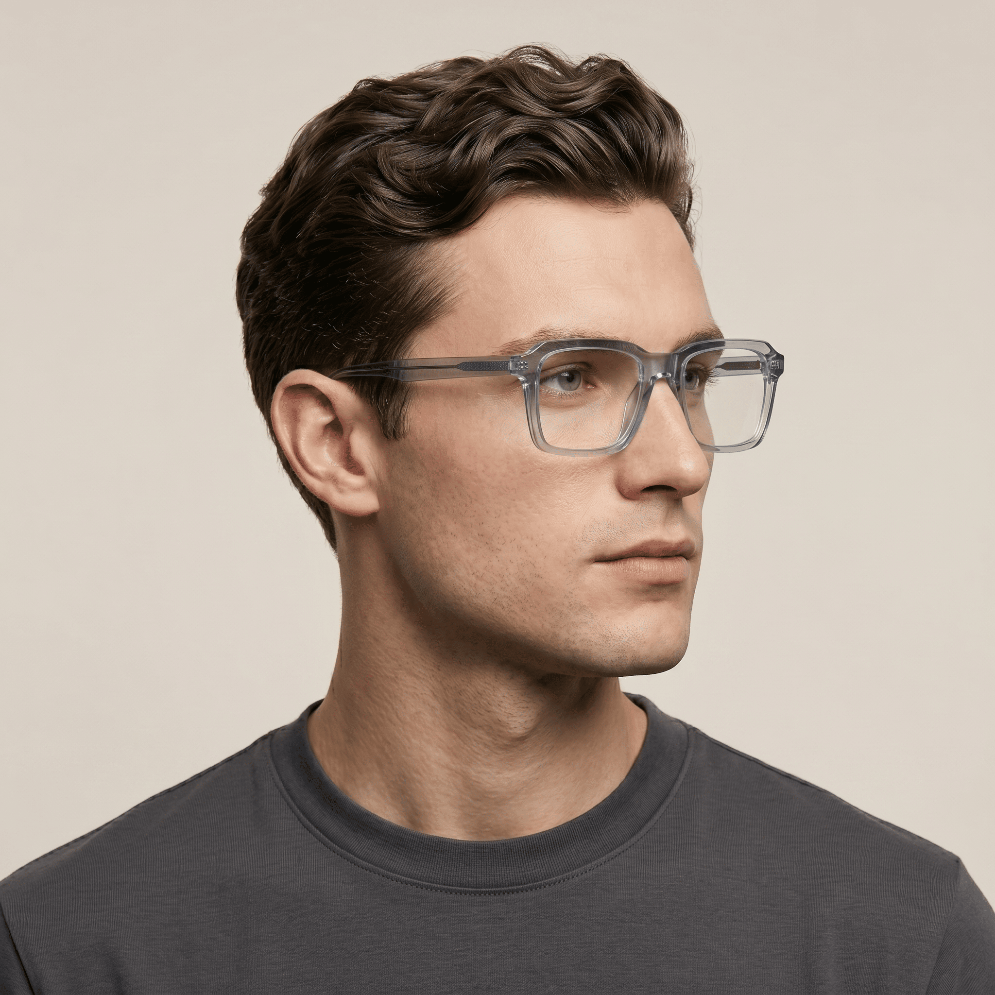 Blue Square Frames for Men