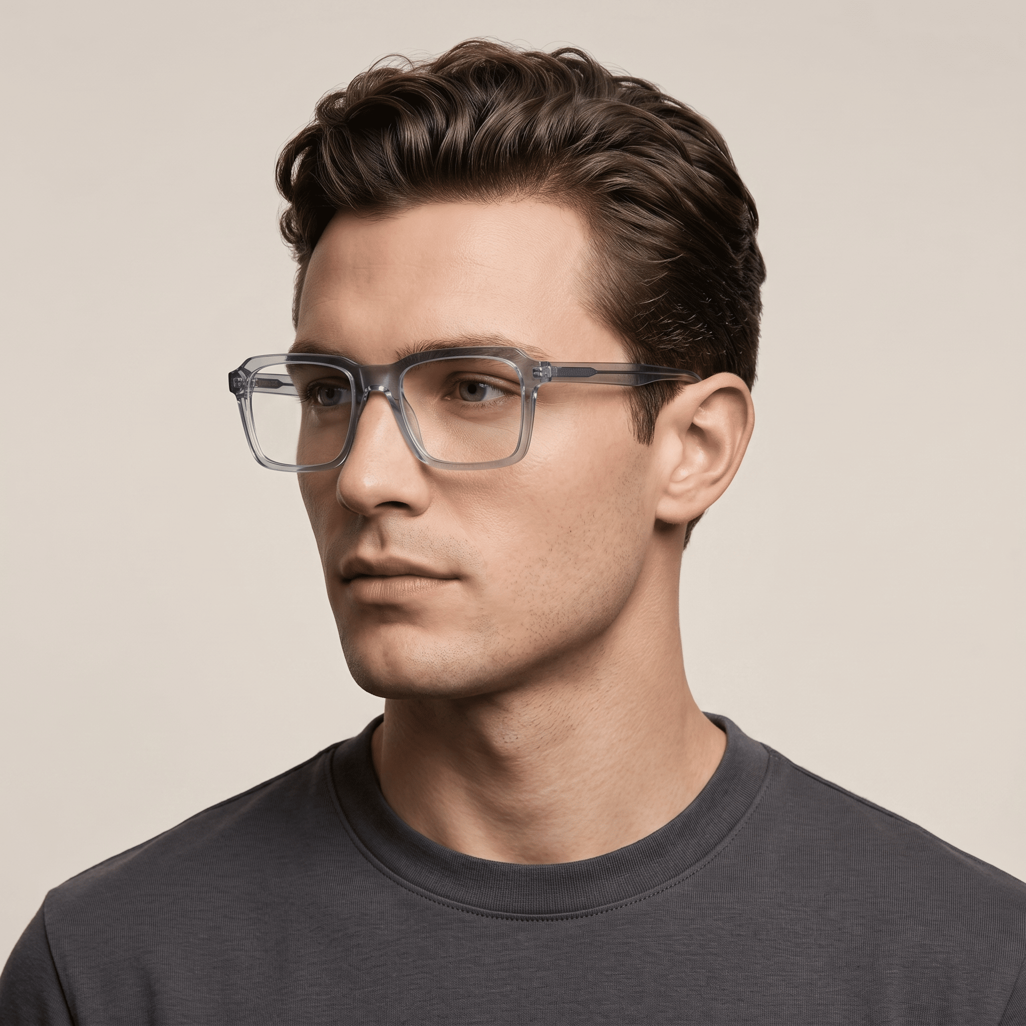 Blue Square Frames for Men