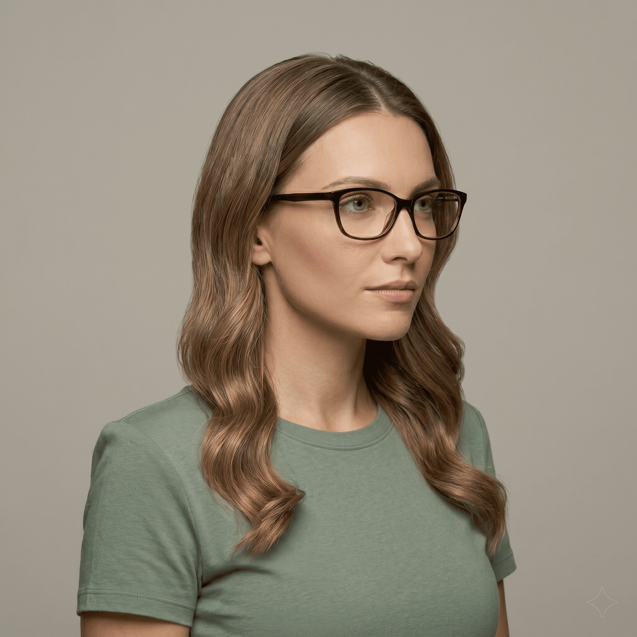 Blue Square Frames for Women