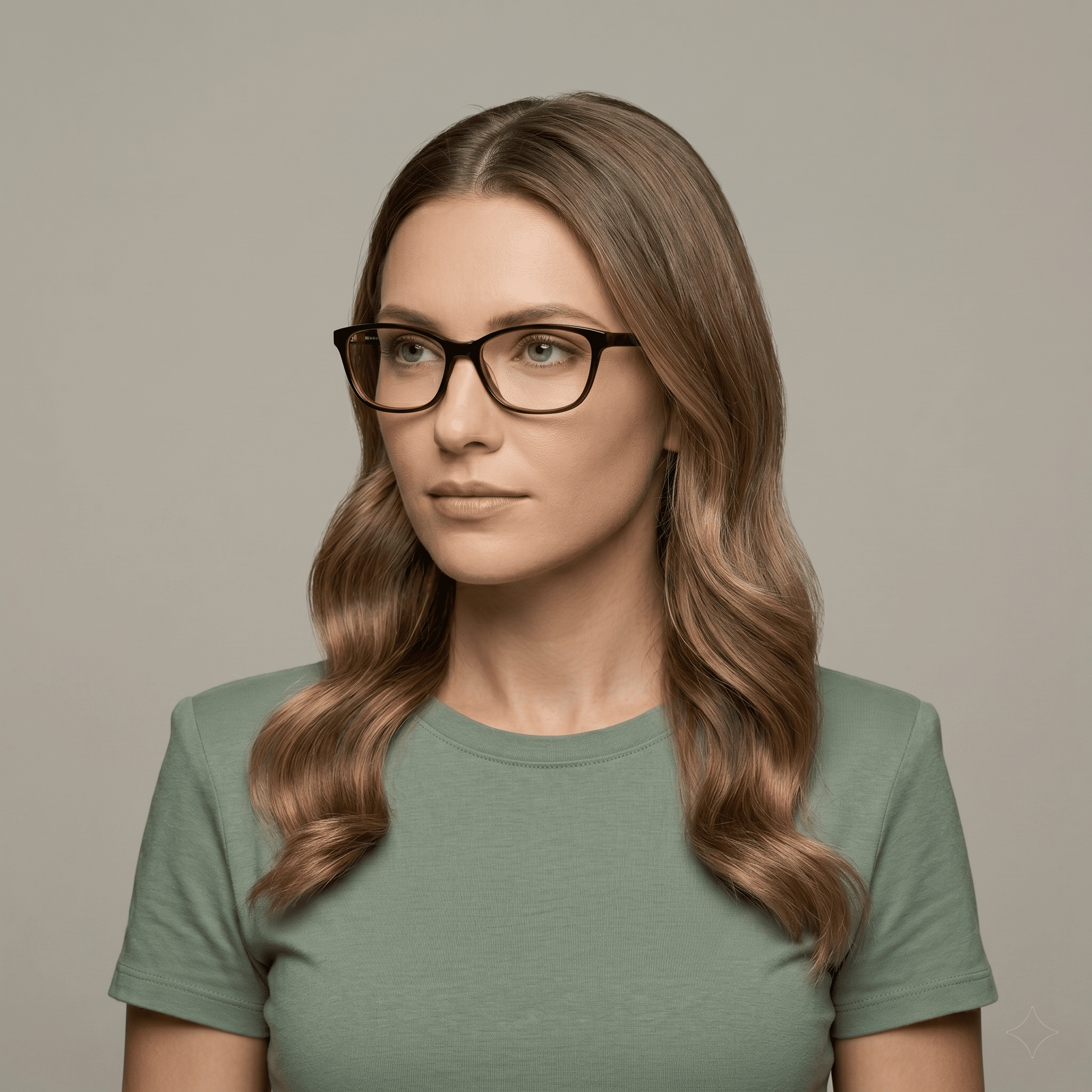 Blue Square Frames for Women