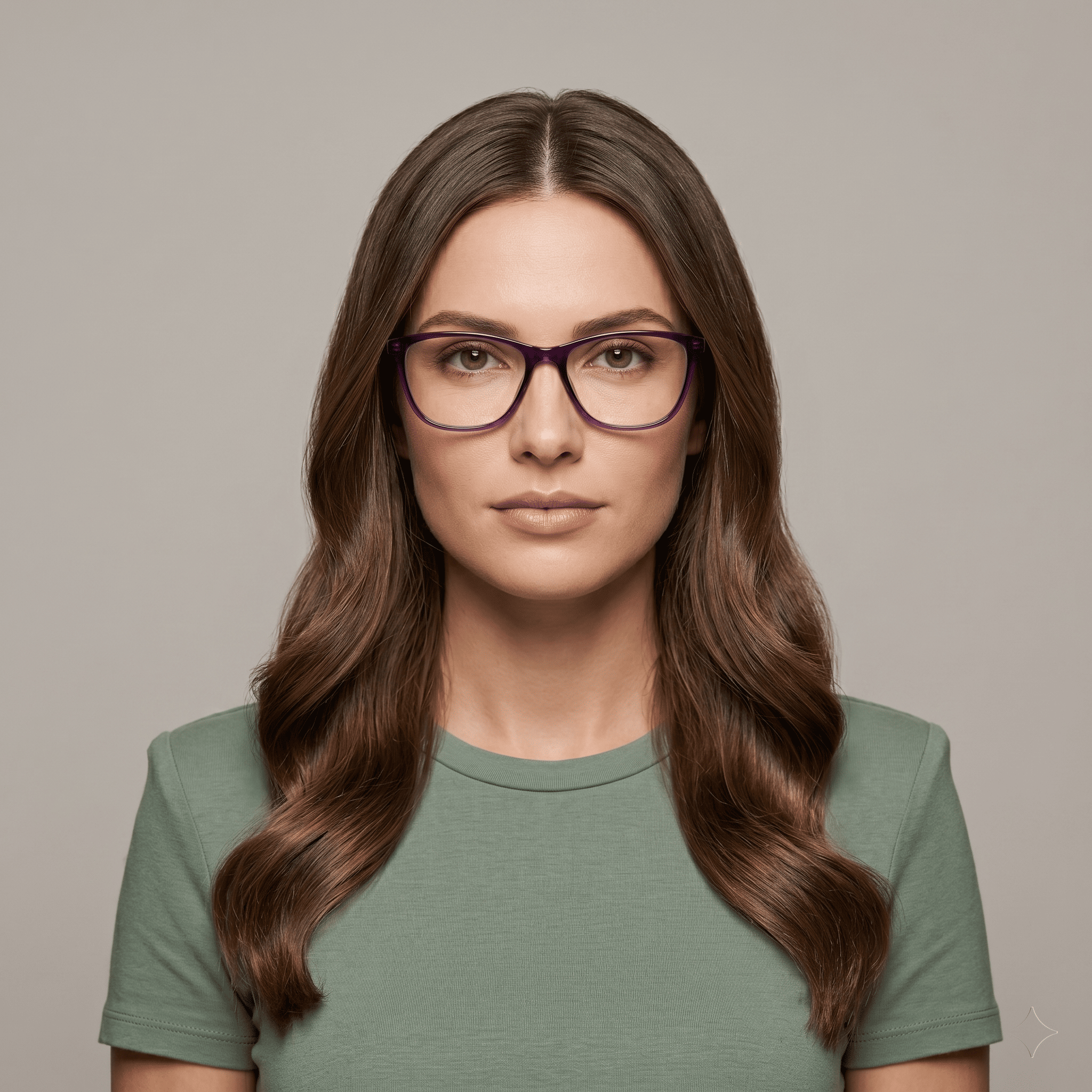Violet Cat Eye Frames for Women