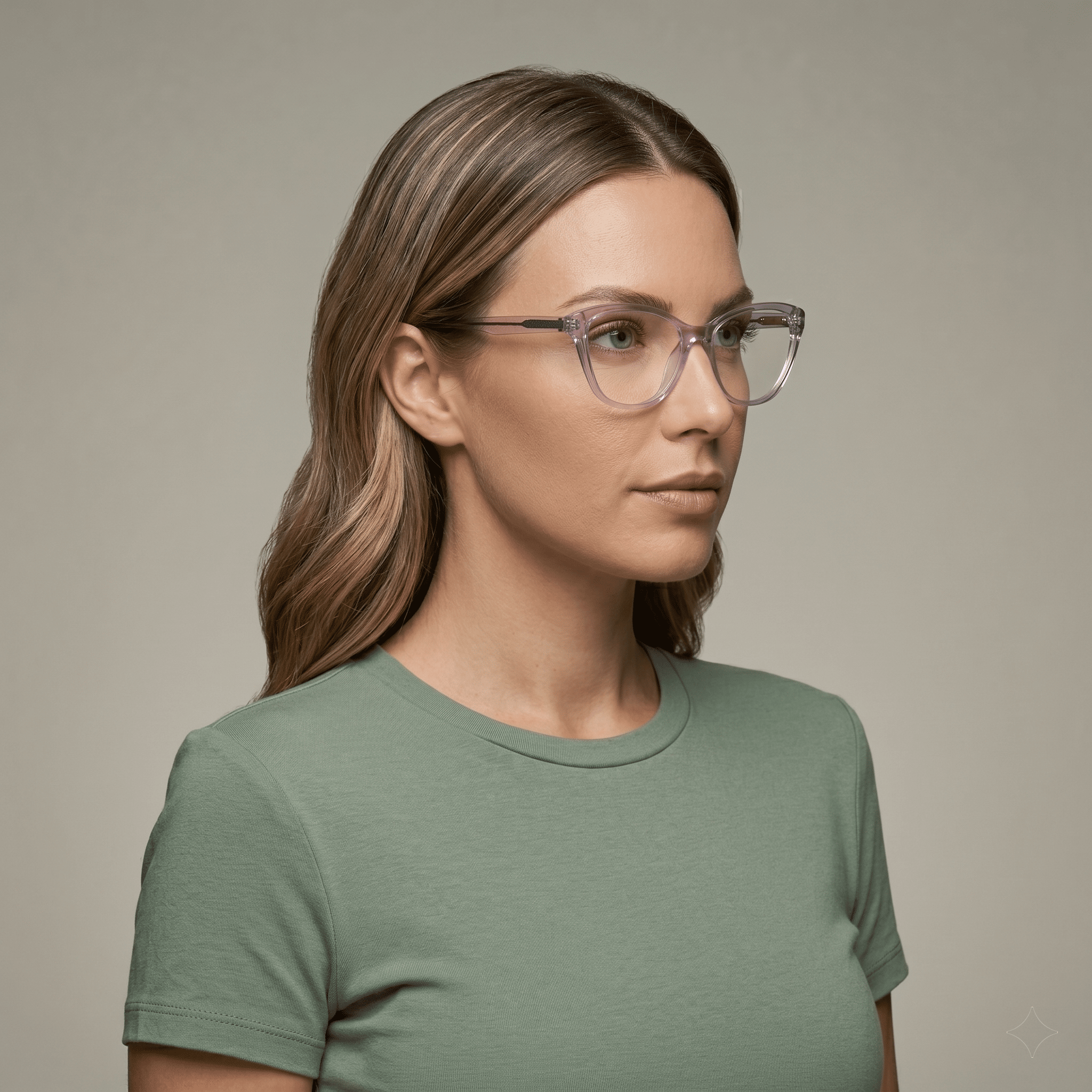 Purple Cat Eye Frames for Women