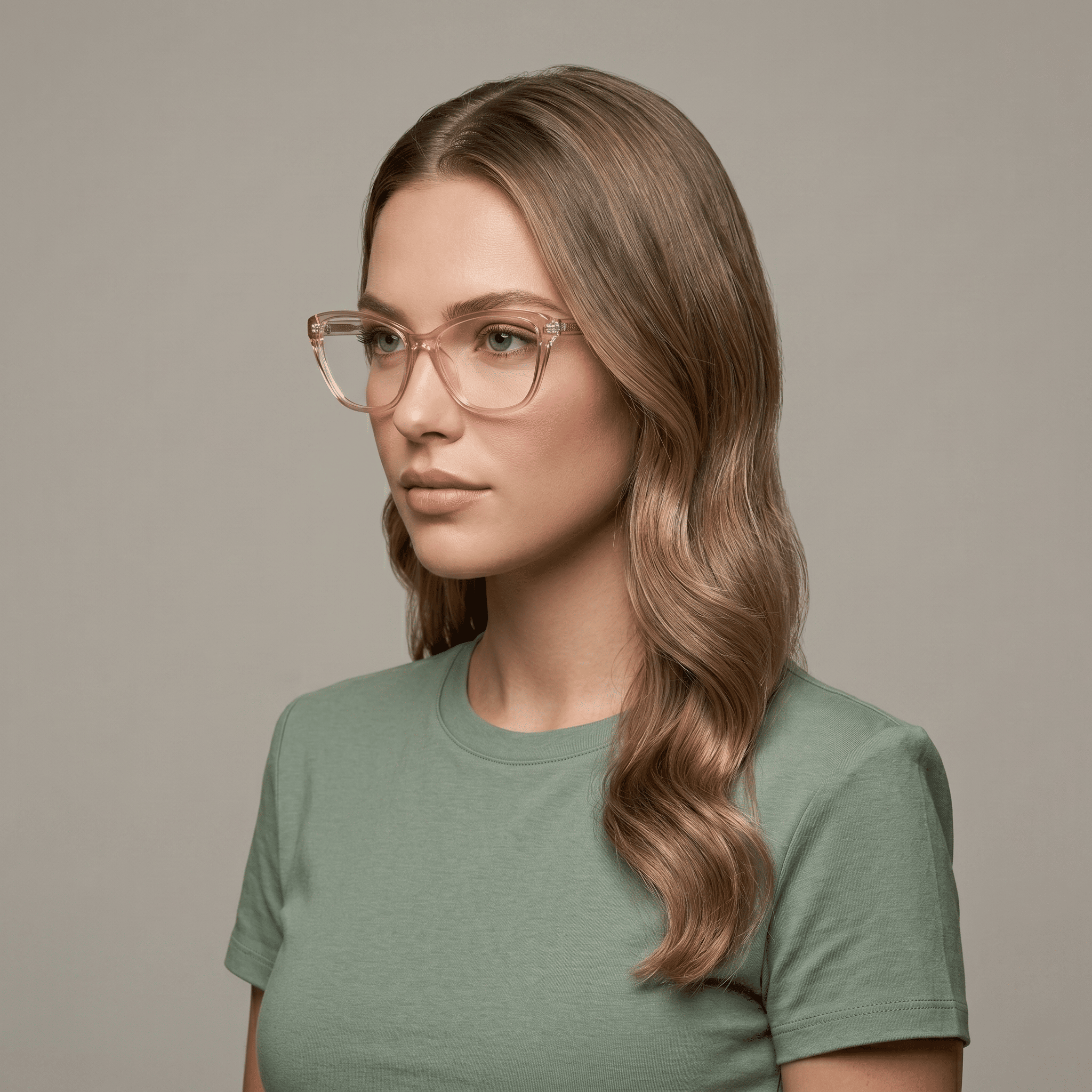 Pink Cat Eye Frames for Women