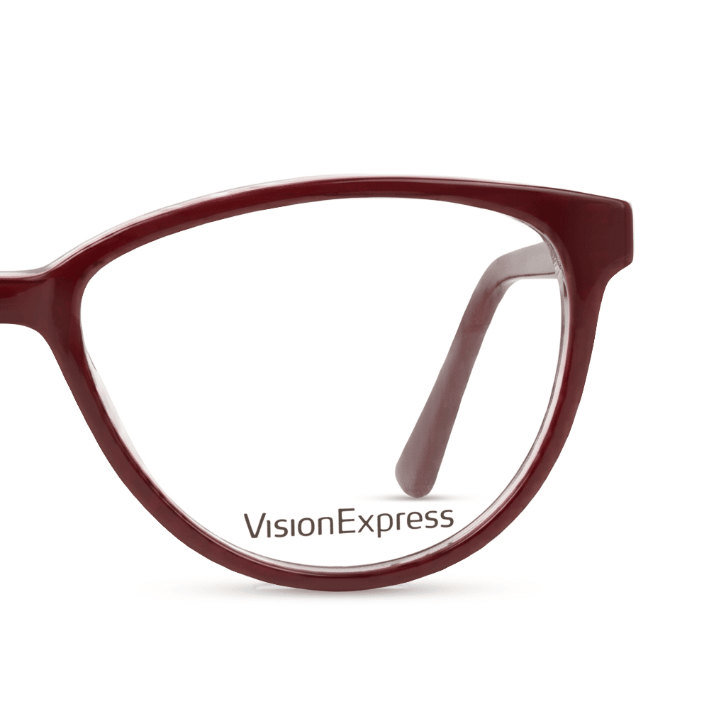 Red Cat Eye Frames for Women