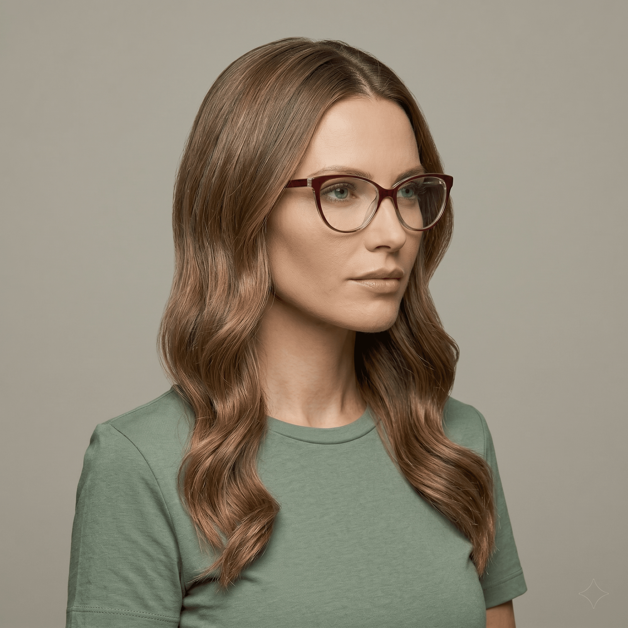 Red Cat Eye Frames for Women