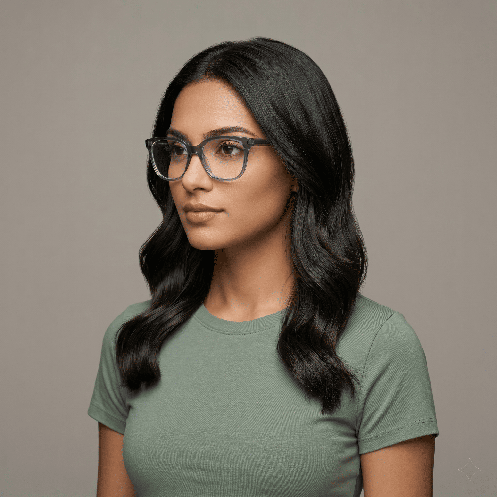 Violet Square Frames for Women