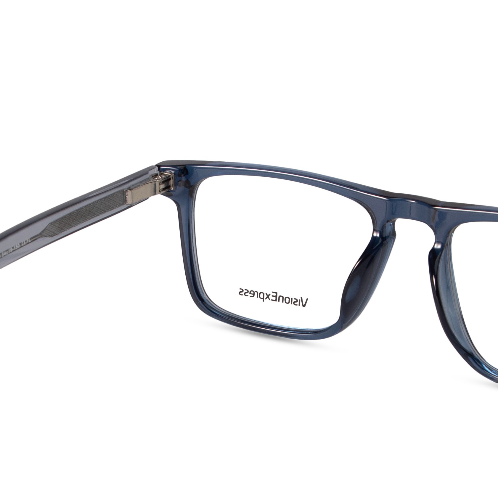 Blue Rectangle Computer Glasses for Men