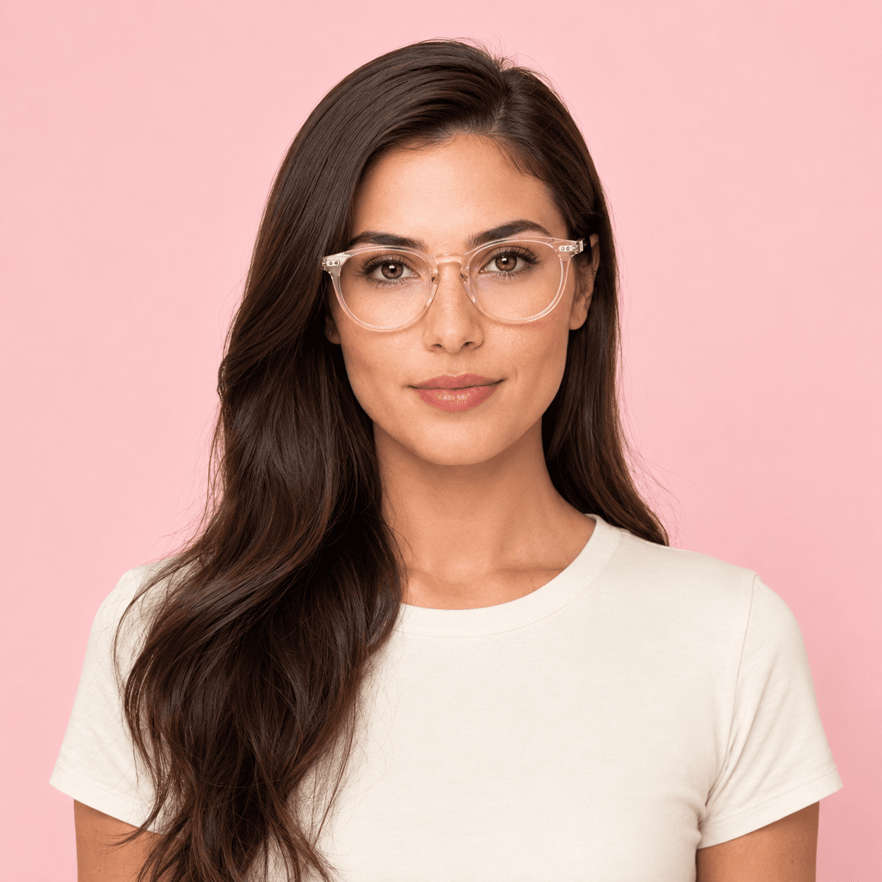 Brown Square Frames for Women