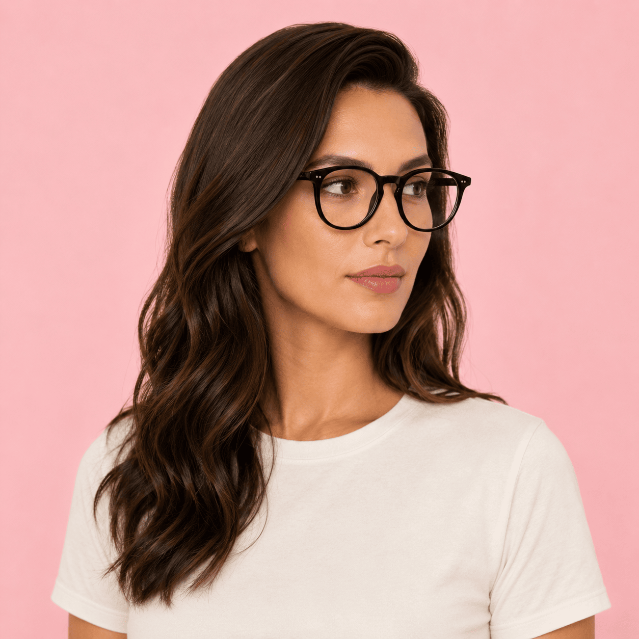 Black Round Frames for Women