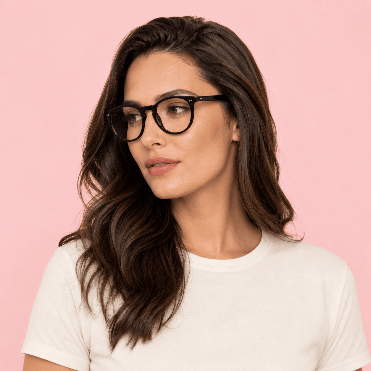 Black Round Frames for Women