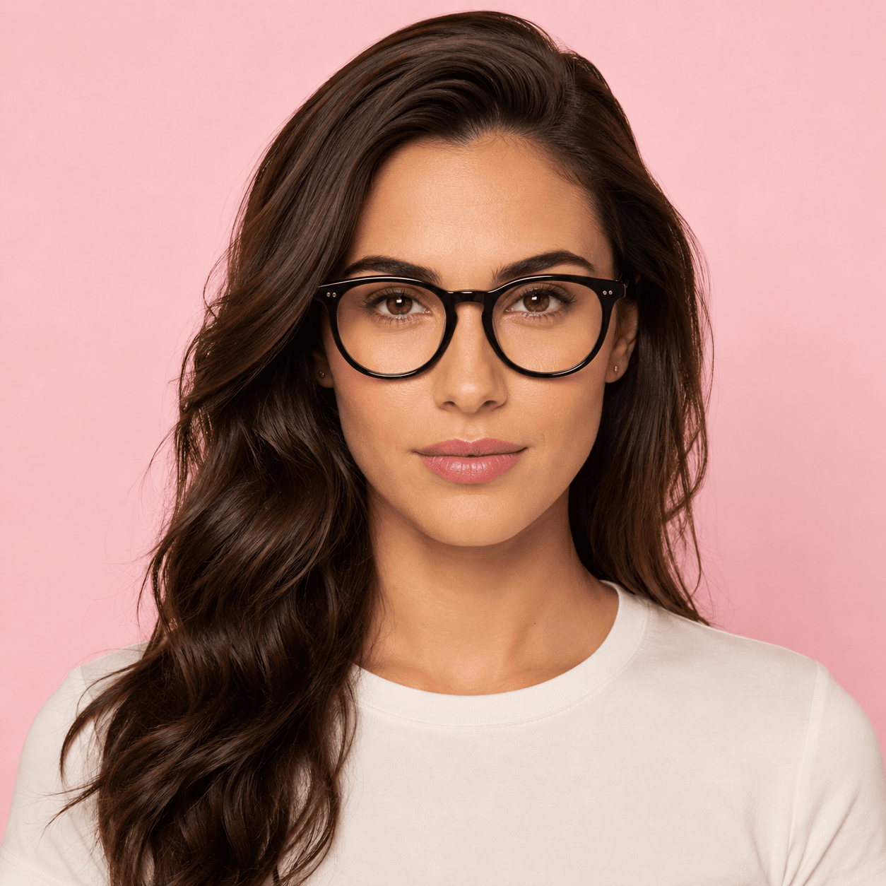 Black Round Frames for Women