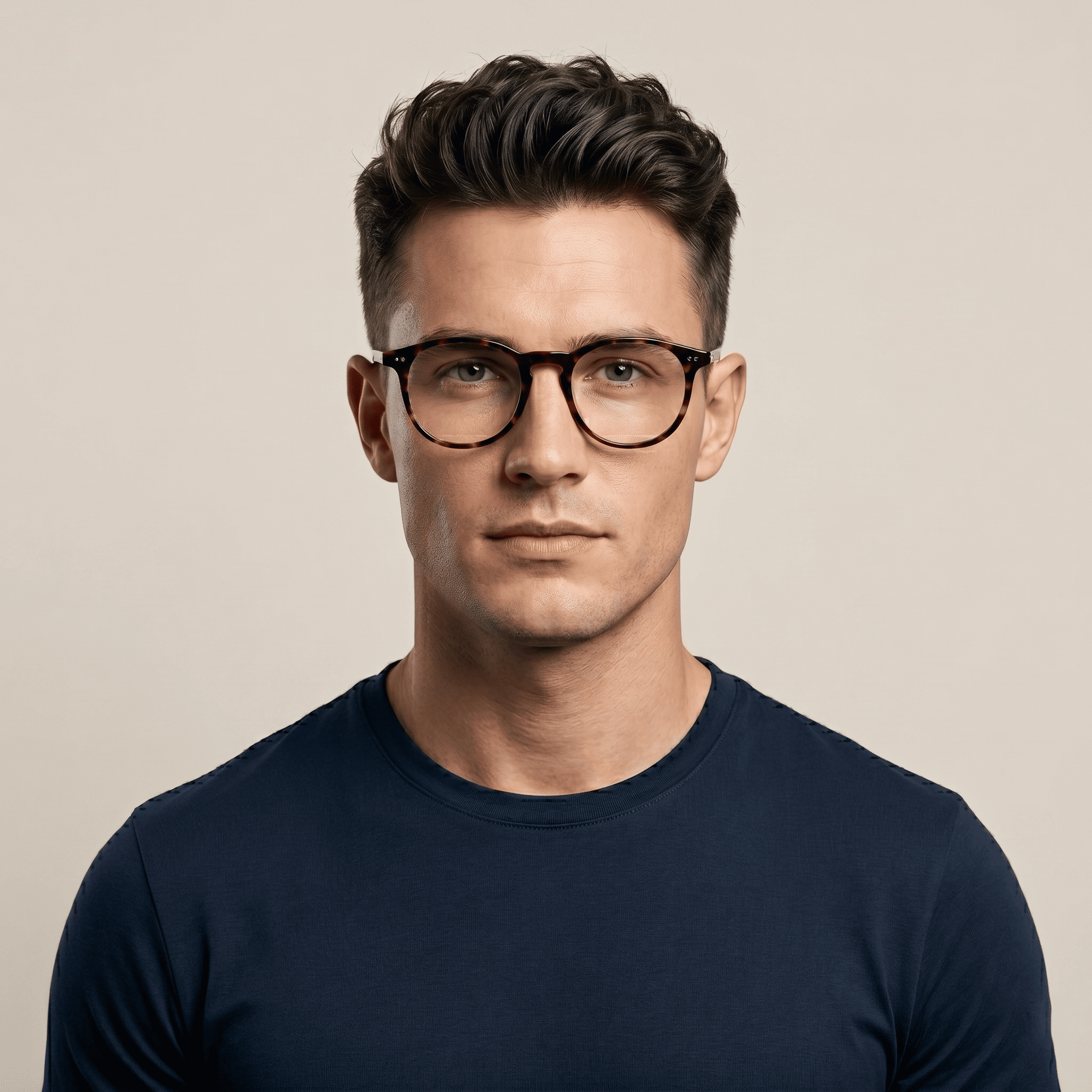 Brown Cat Eye Frames for Men
