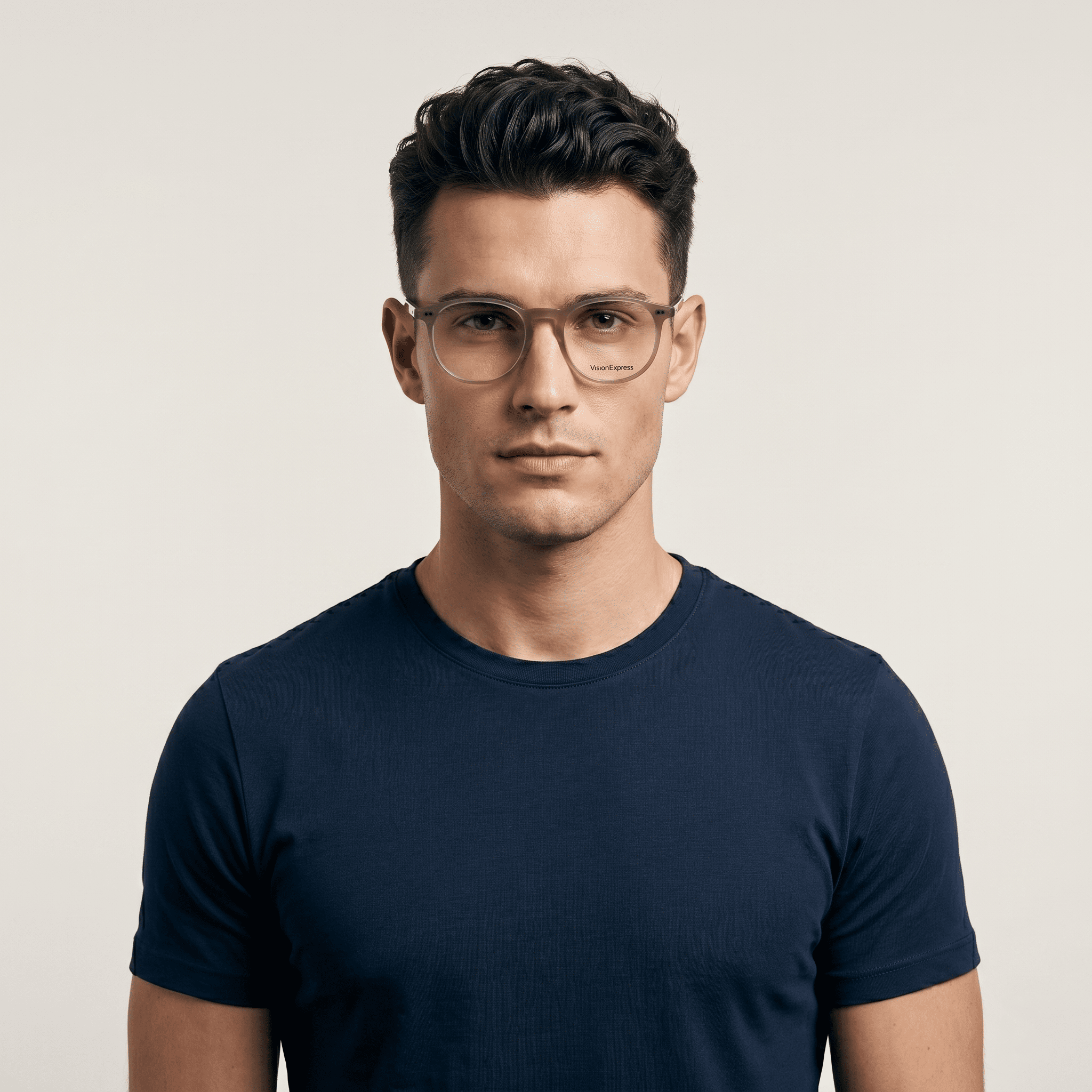 Brown Square Frames for Men
