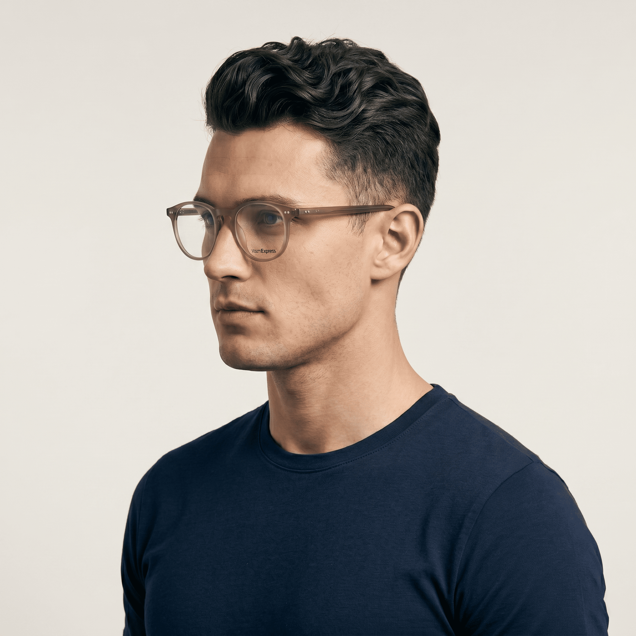 Brown Square Frames for Men