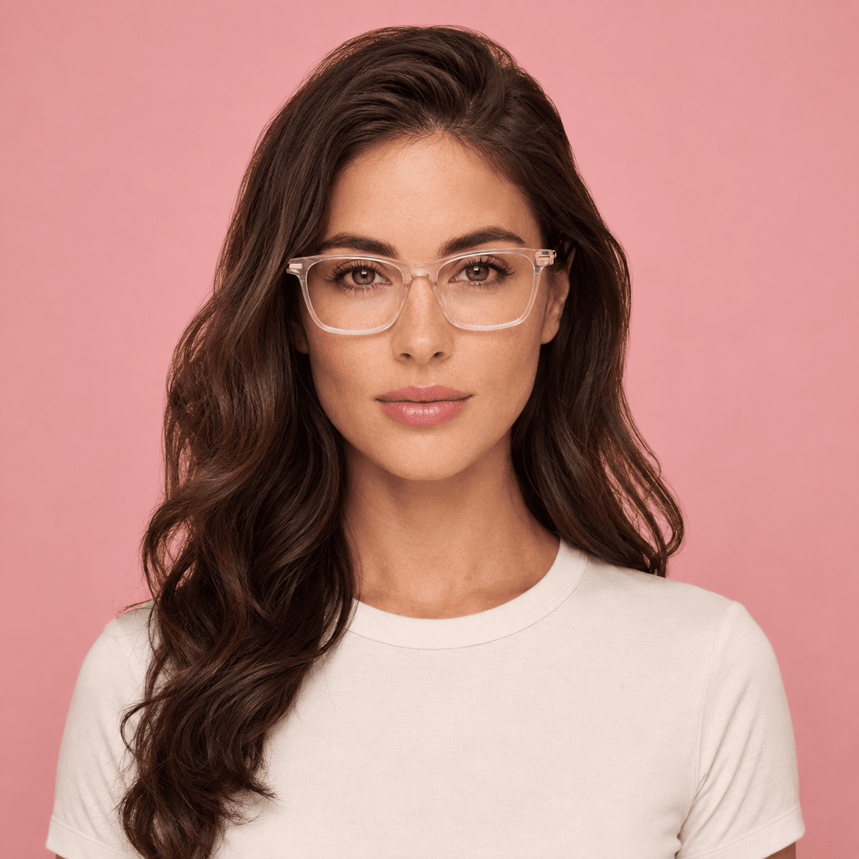Champagne Square Frames for Women