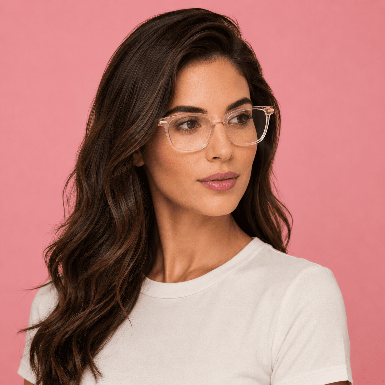 Champagne Square Frames for Women